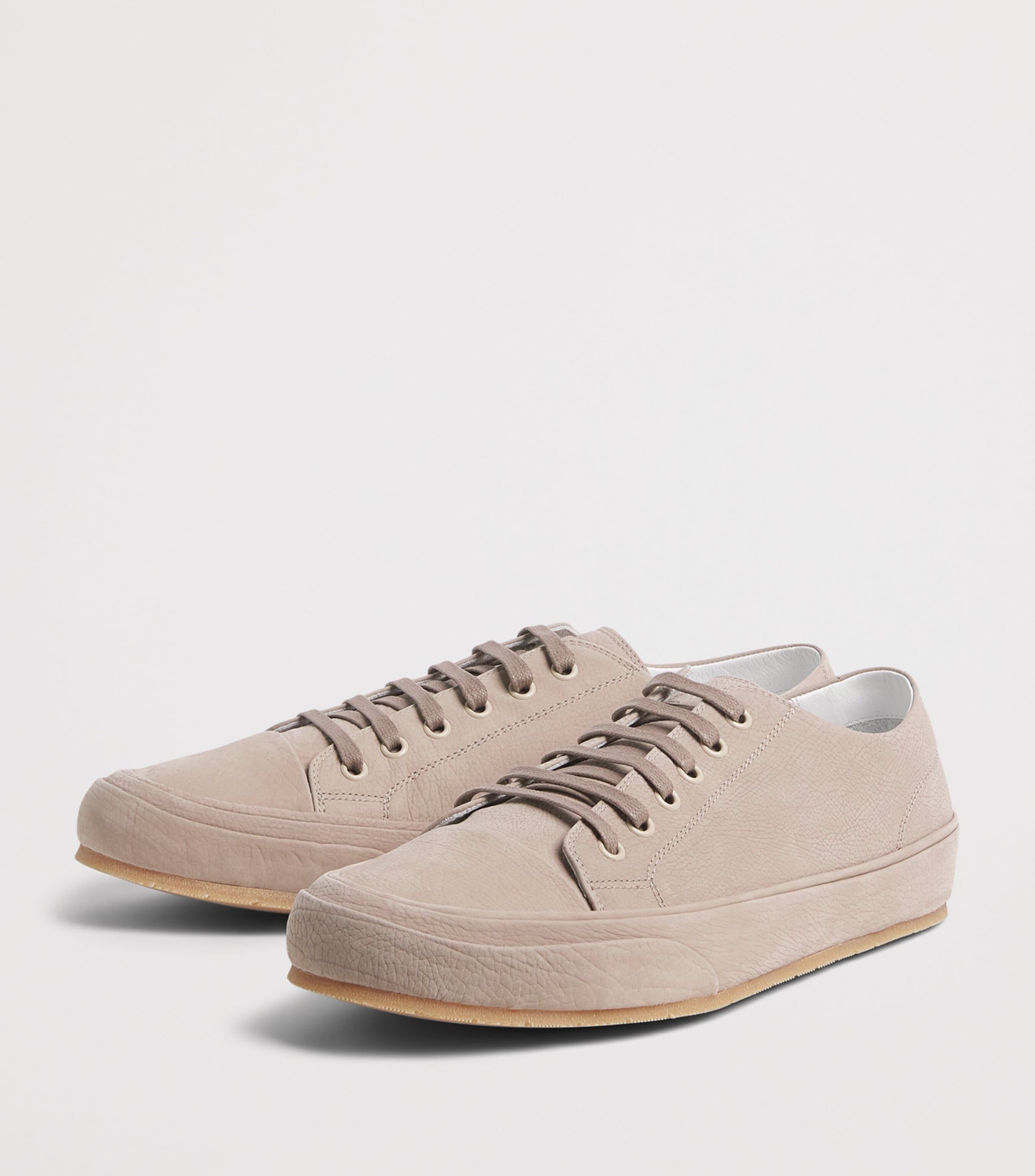 Brioni Nubuck Leather Stitch’n Turn Sneakers Image 3