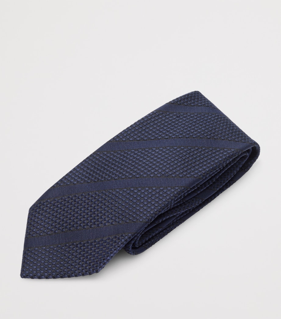 Silk Diagonal Tie HB825 Image 3