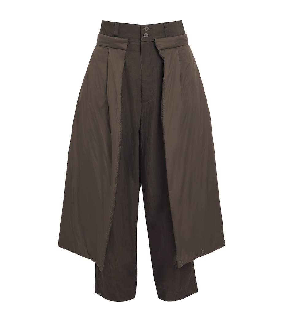 Detachable Linear Switch Trousers 65-KHAKI Image 1