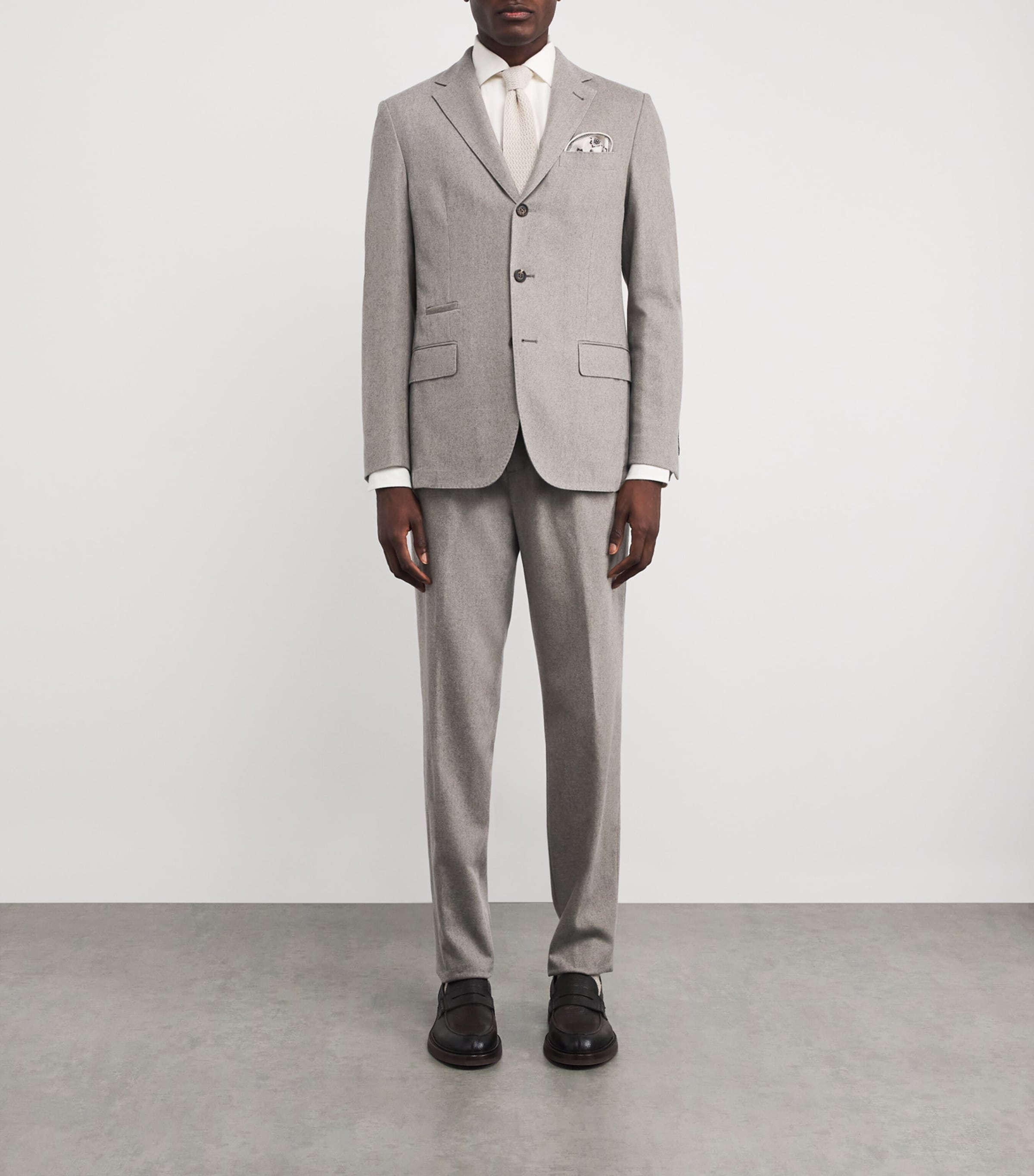 Wool-Cashmere 2-Piece Suit ARGILLA Image 3