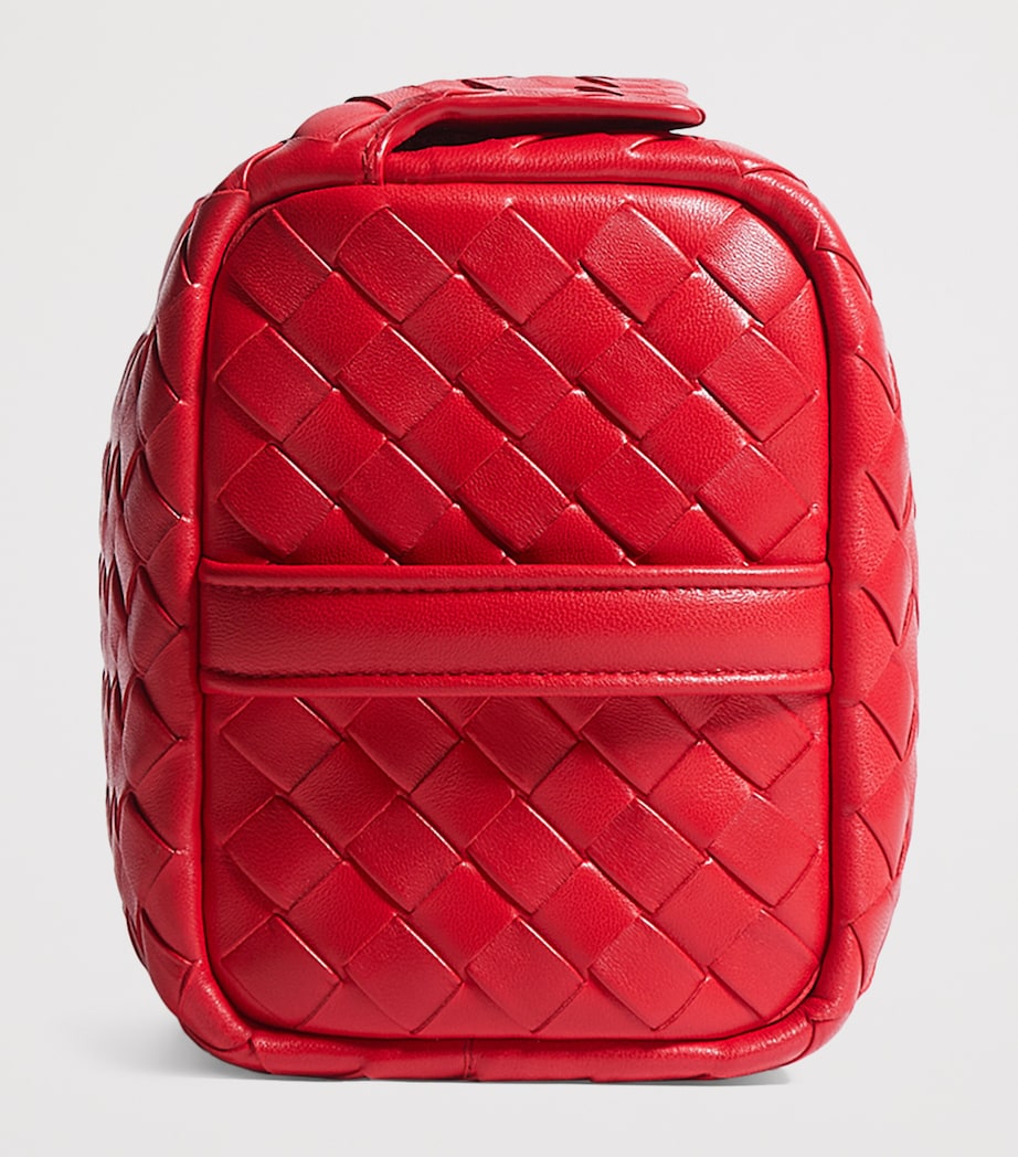 Bottega Veneta Small Leather Cubo Pouch Image 3