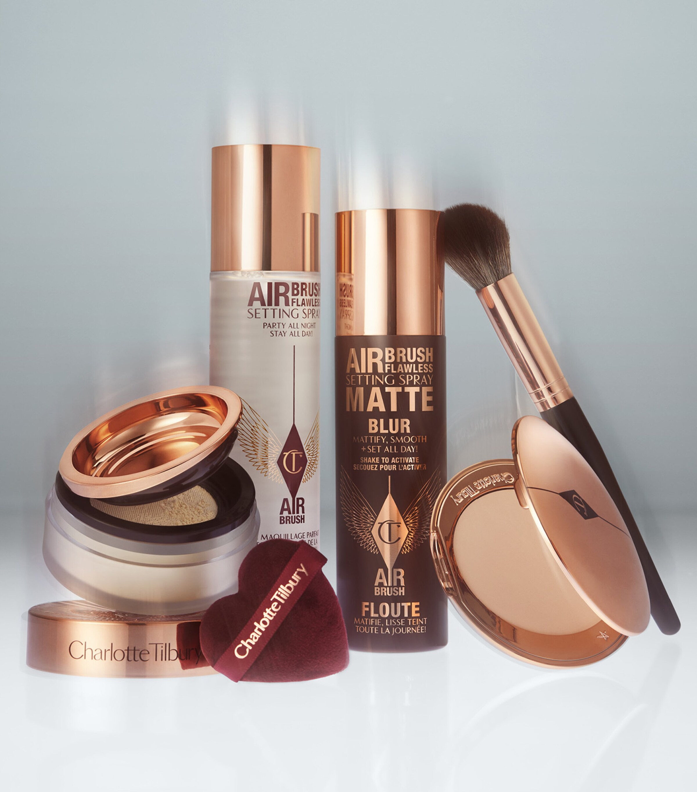 Charlotte Tilbury AIRbrush Flawless Blur Loose Powder Translucent Deep Image 7