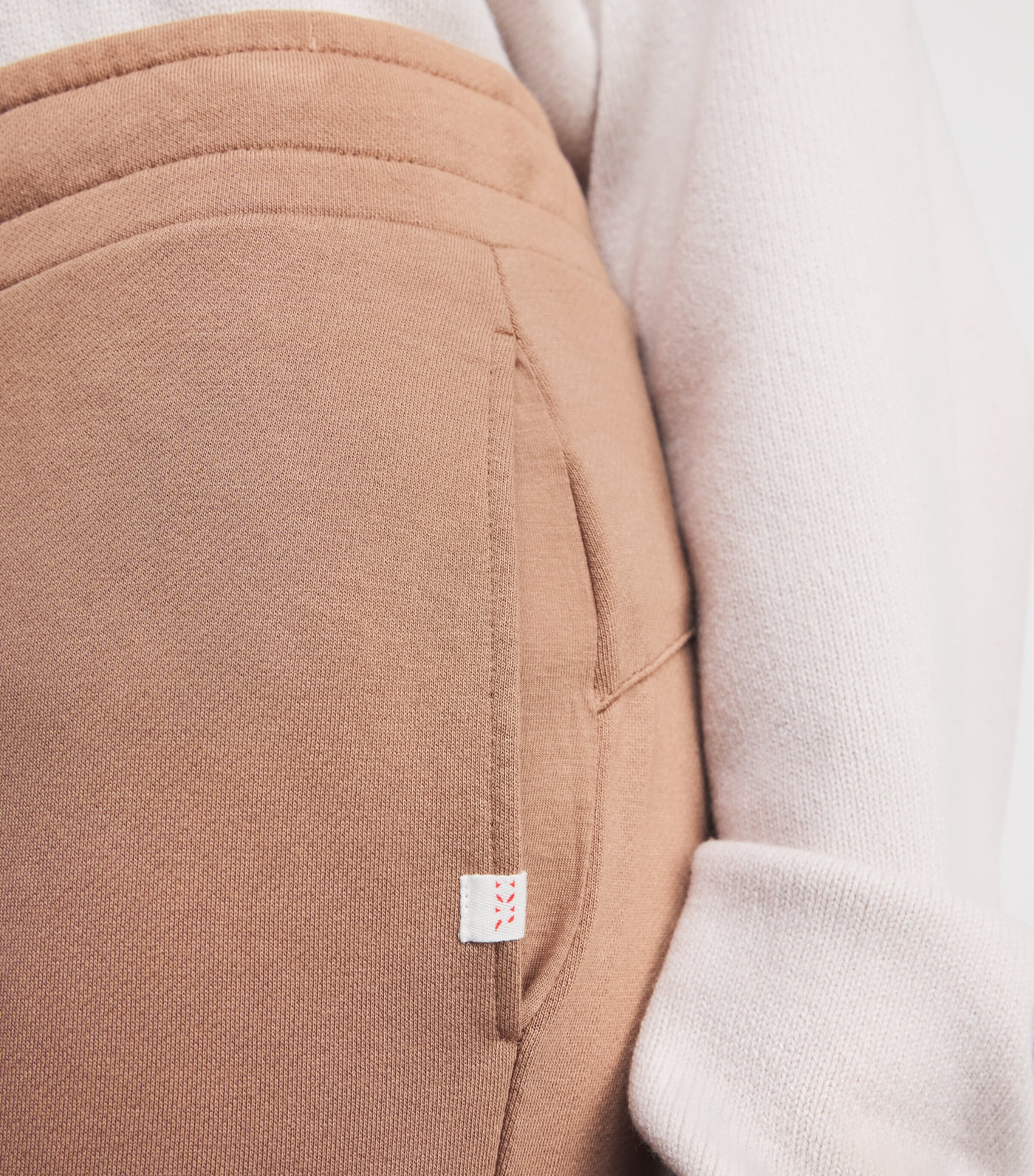 Cotton-Modal Quinn Sweatpants 1 BROWN Image 6