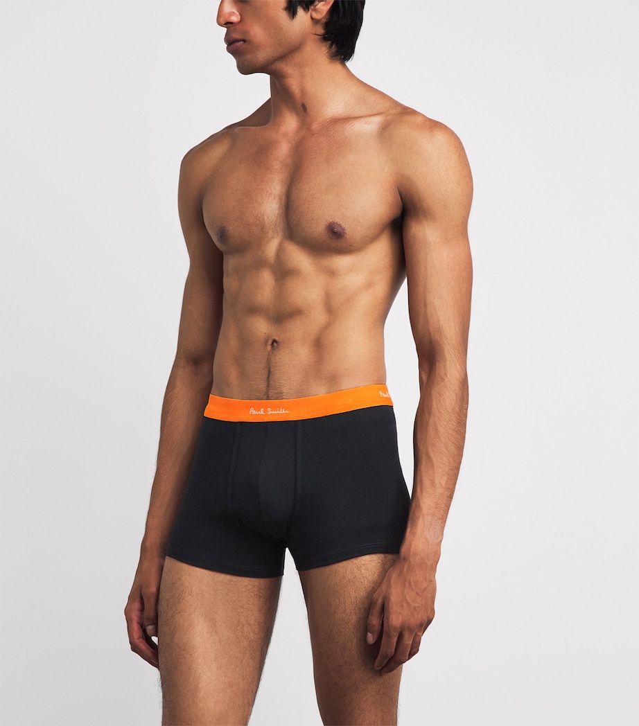 Paul Smith Mens Stretch-Organic Cotton Trunks (Pack of 7) Image 2