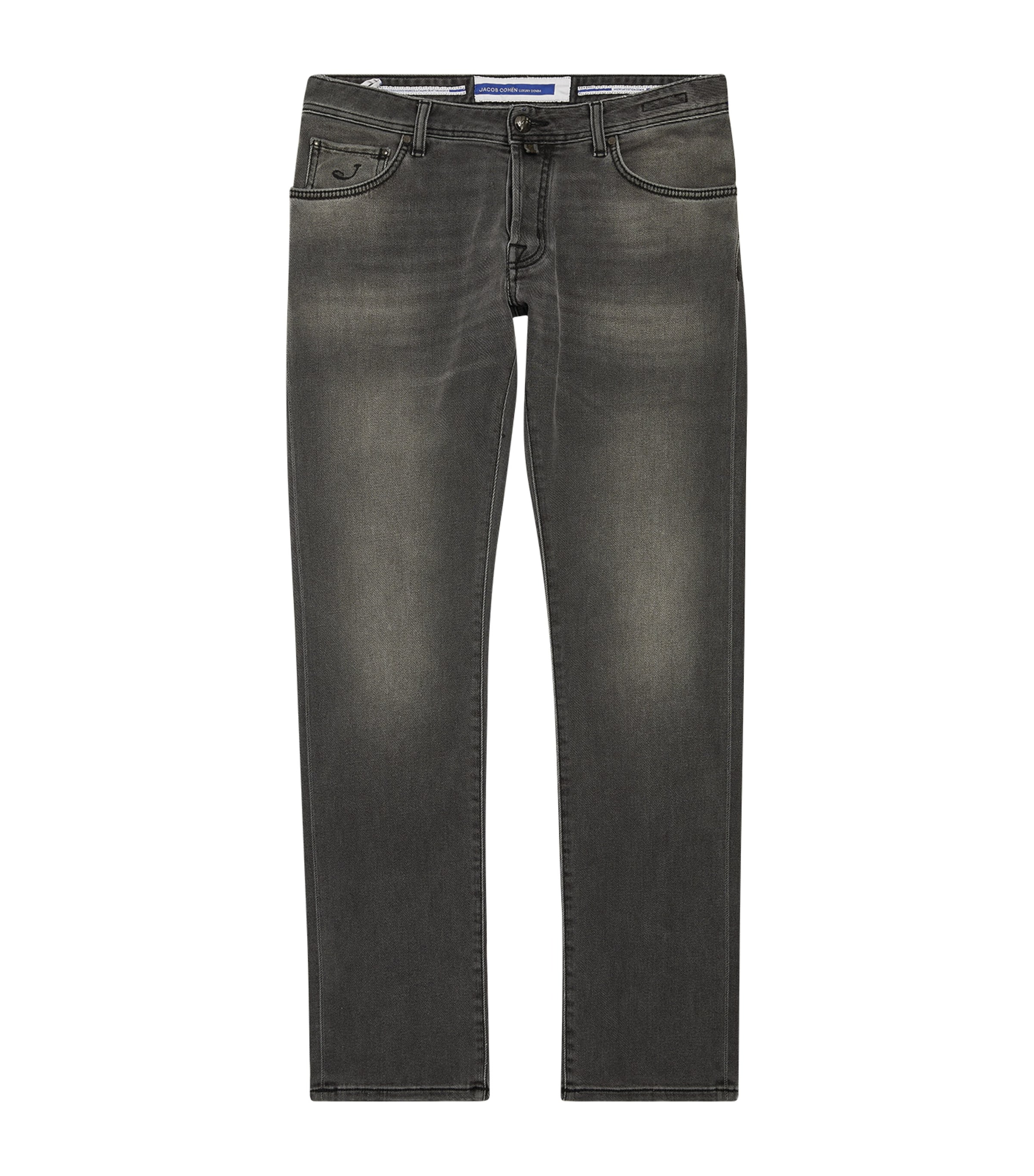 Comfort-Stretch Faded Slim Jeans 500D Image 1