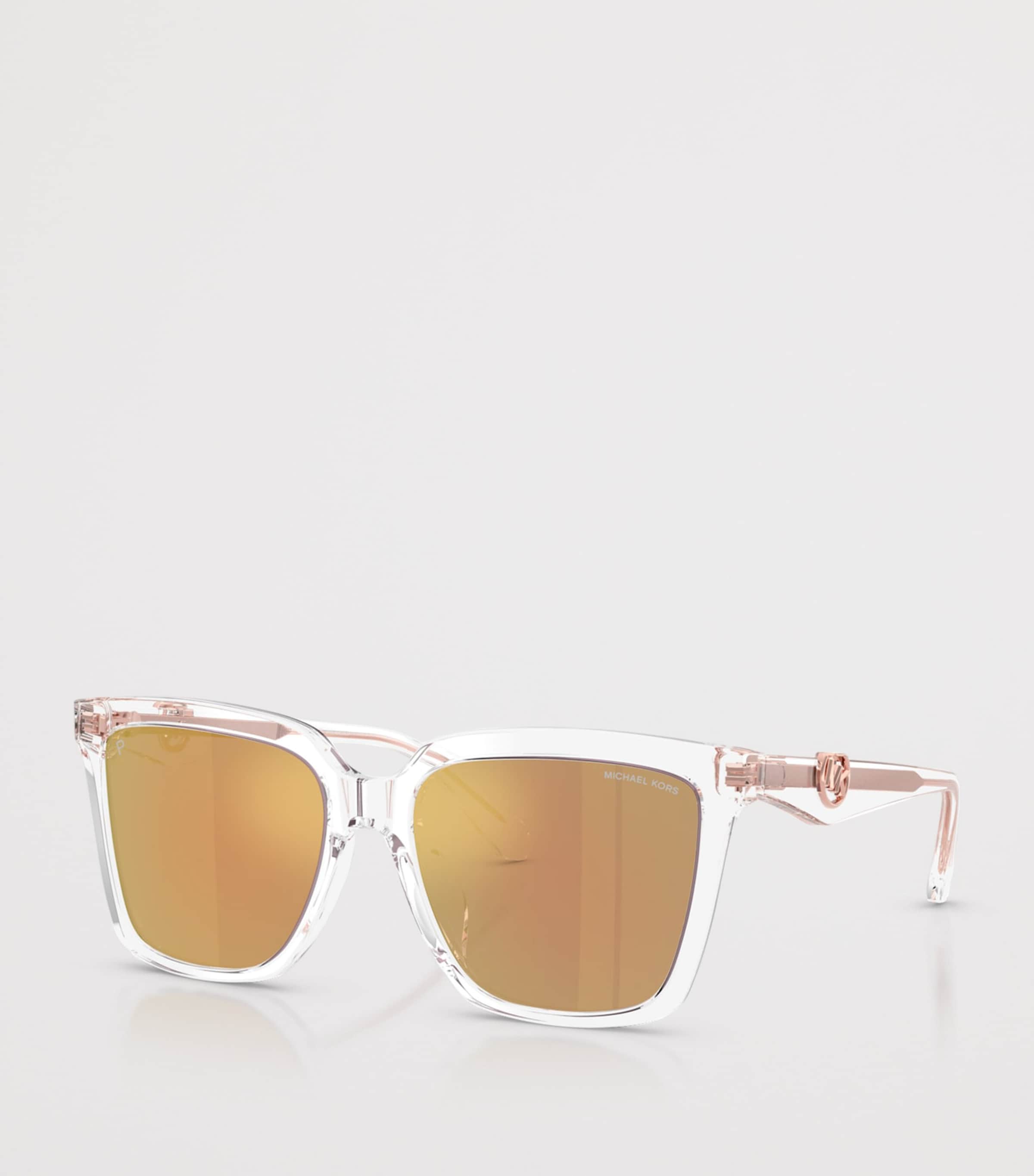Michael Kors Menaggio Square Sunglasses Clear Image 2