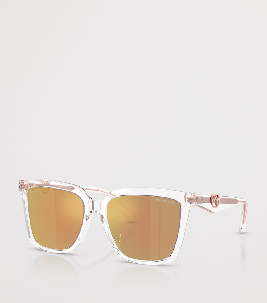 Michael Kors Menaggio Square Sunglasses Clear Image 2