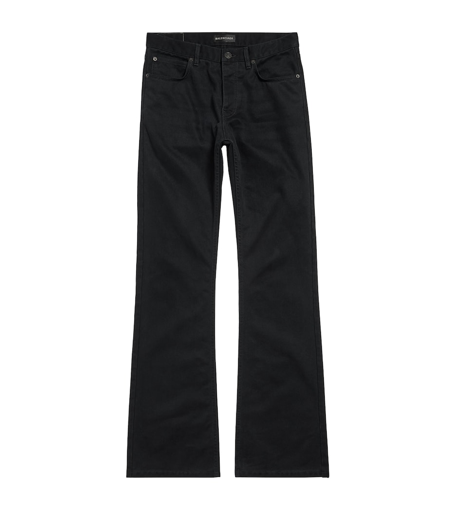 Straight-Fit Mid-Rise Jeans 3207 Image 1