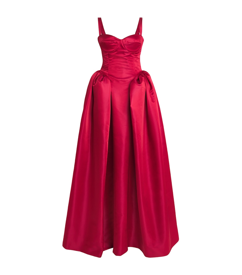 Sleeveless Mistletoe Gown