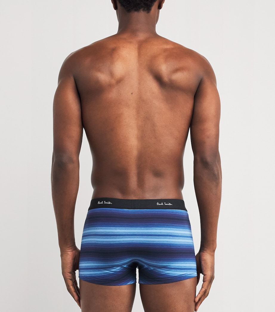 Organic Cotton Stripe Trunks 47 BLUE Image 3