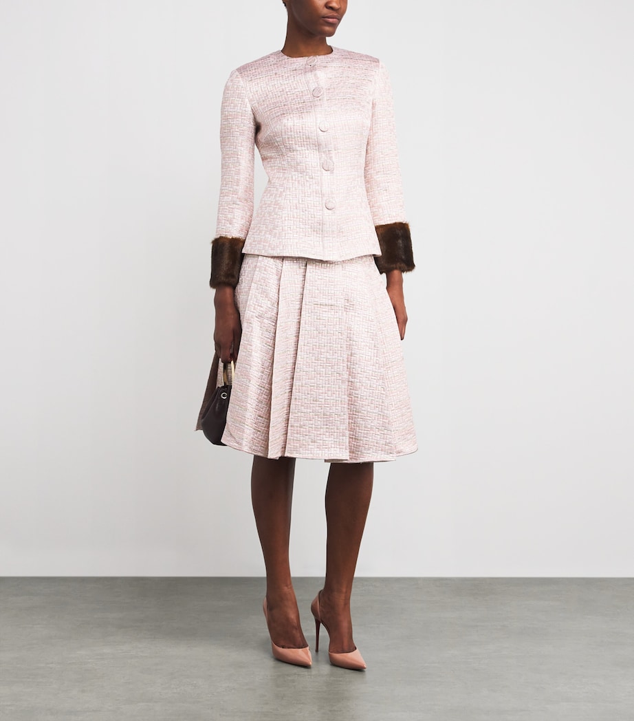 Tweed Nola Blazer PINK MULTI Image 2