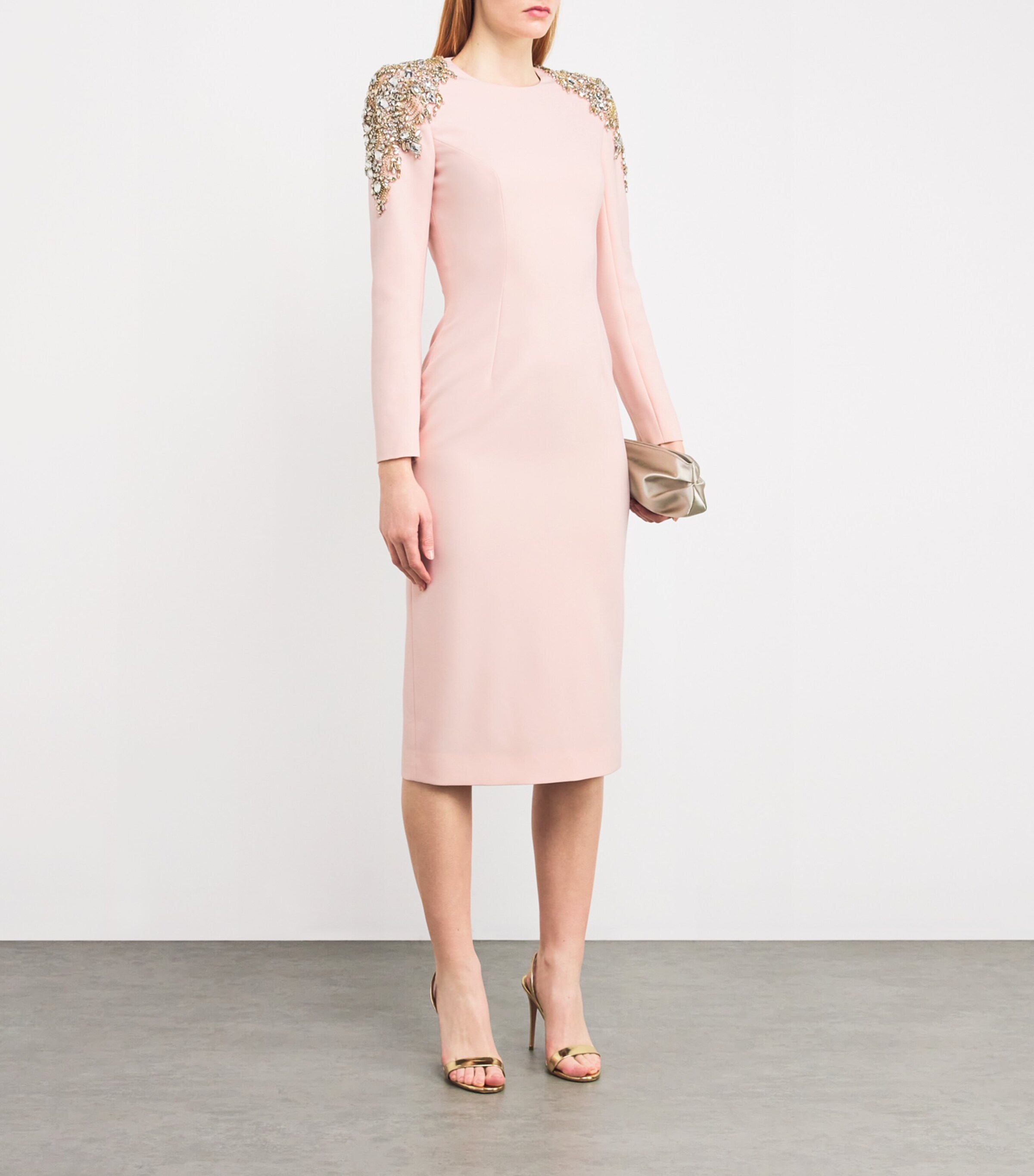 jenny packham pink dress Kate Middleton's Jenny Packham Georgia Gown in Pink Sequin