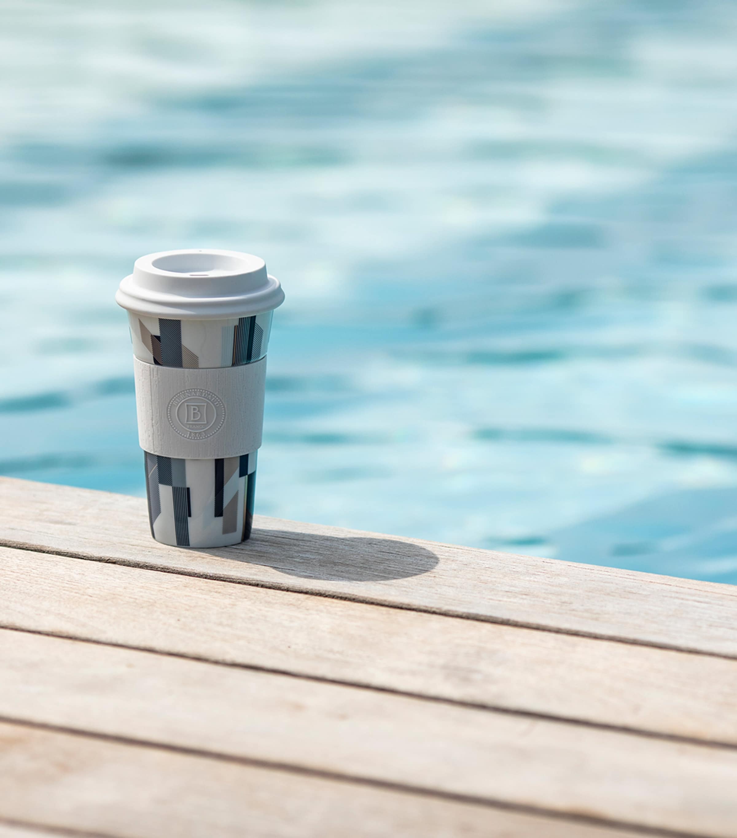 Charly Blue Nomad Mug (475ml) BLUE Image 2