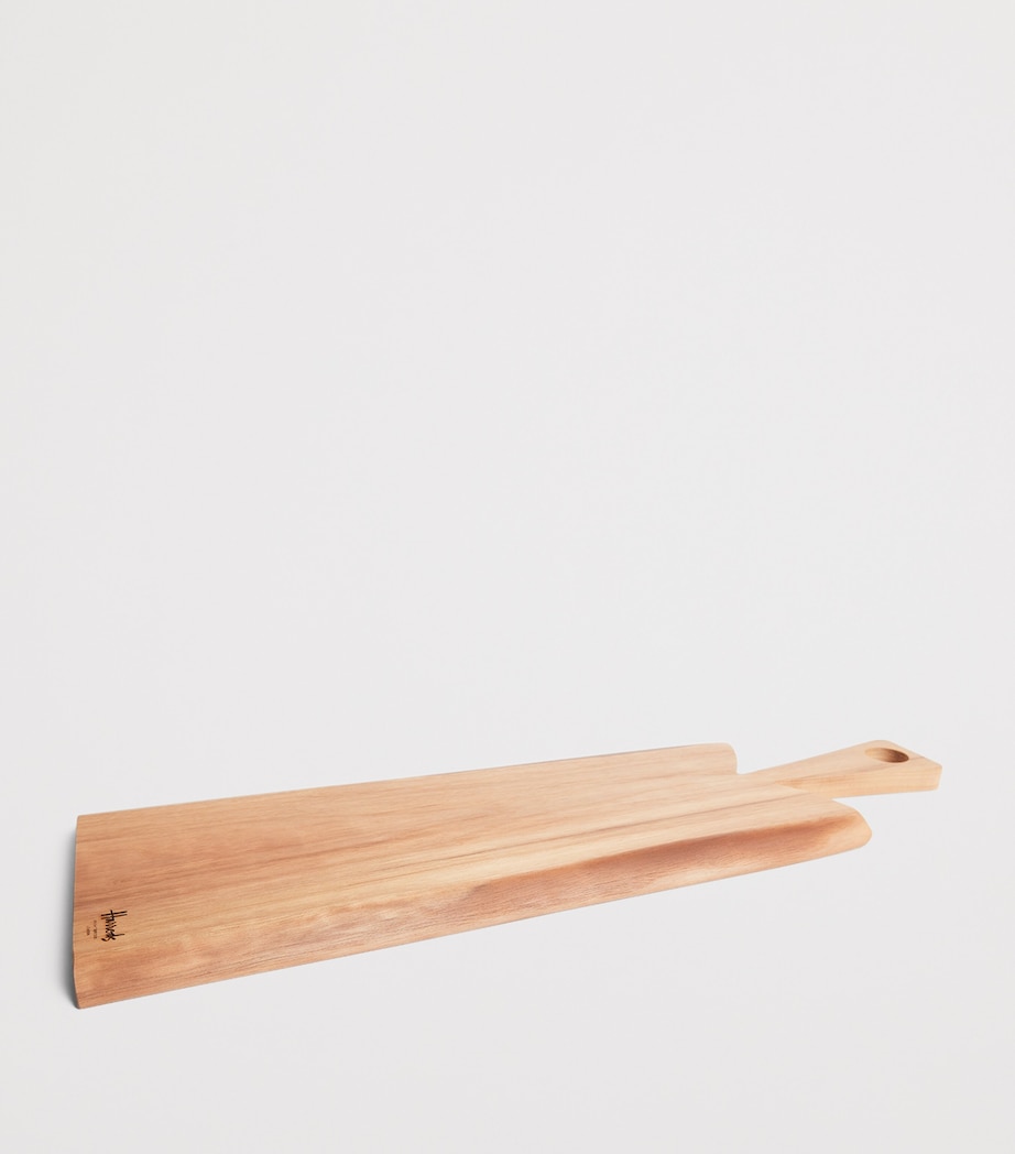 Large Walnut Wood Chopping Board BROWN Image 2