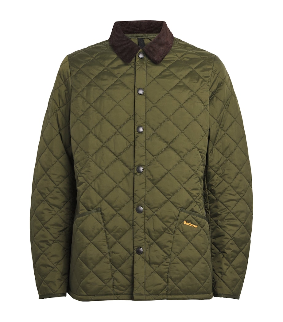 Heritage Liddesdale Quilted Jacket OLIVE Image 1