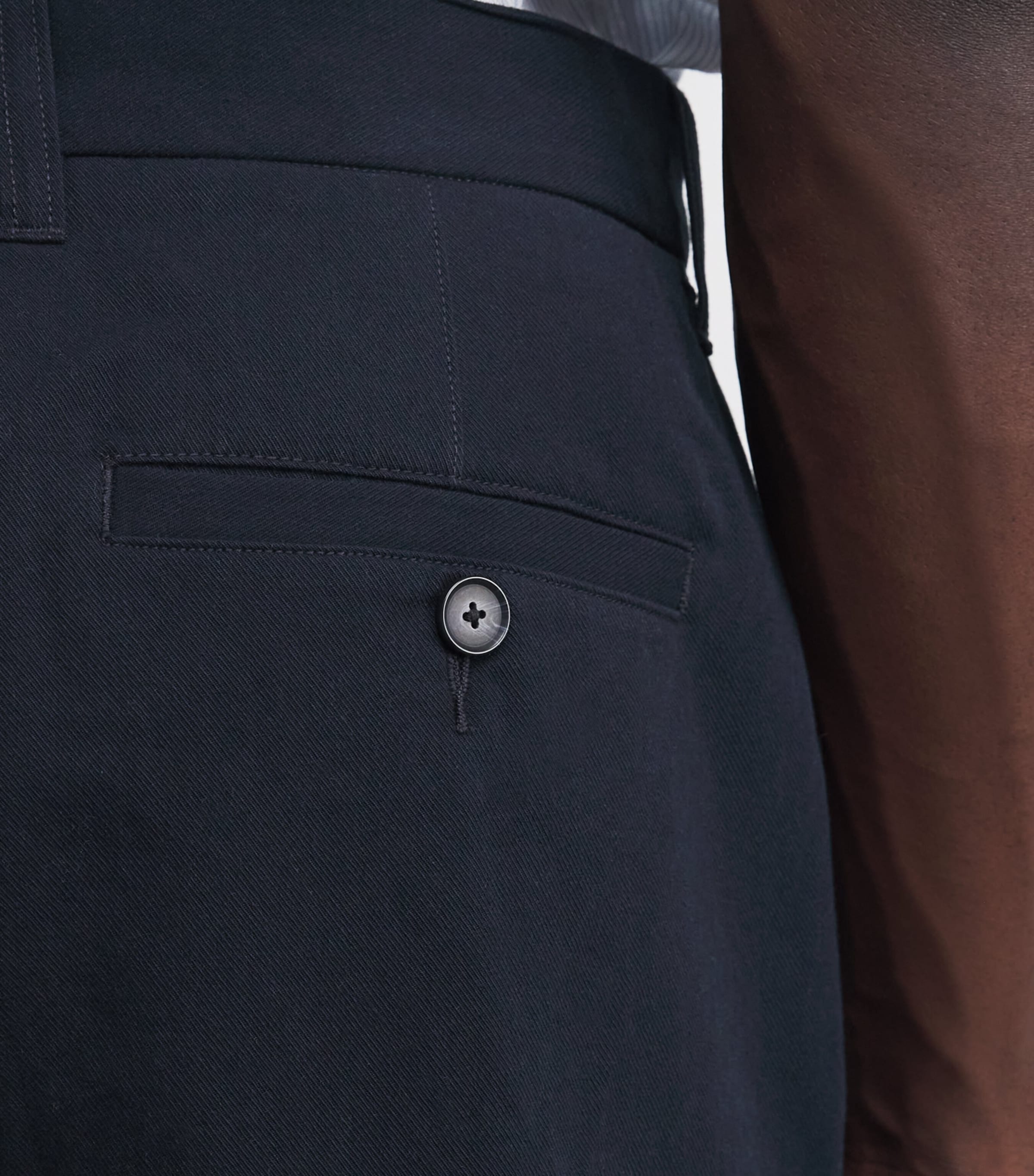 Cotton Owen Straight Trousers COASTAL-403CBL Image 6