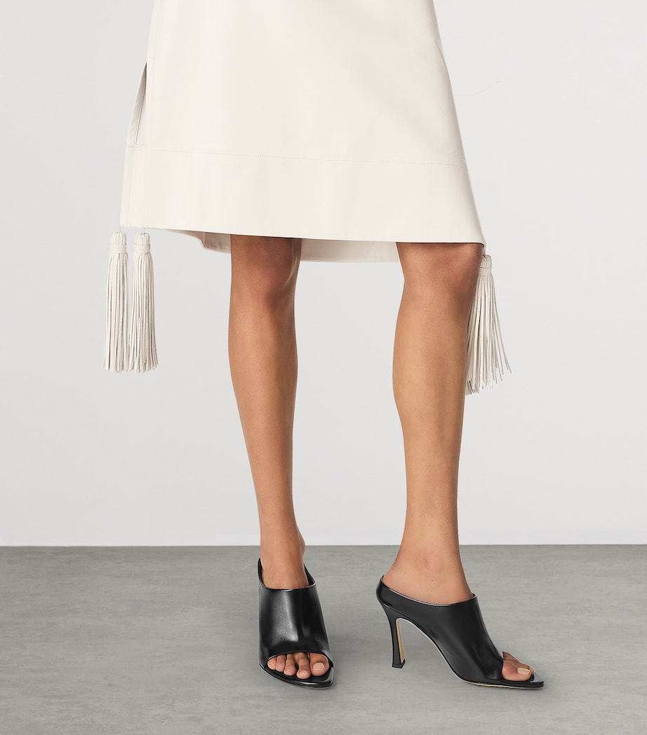 Leather Rana Mules 90 1000 Image 2