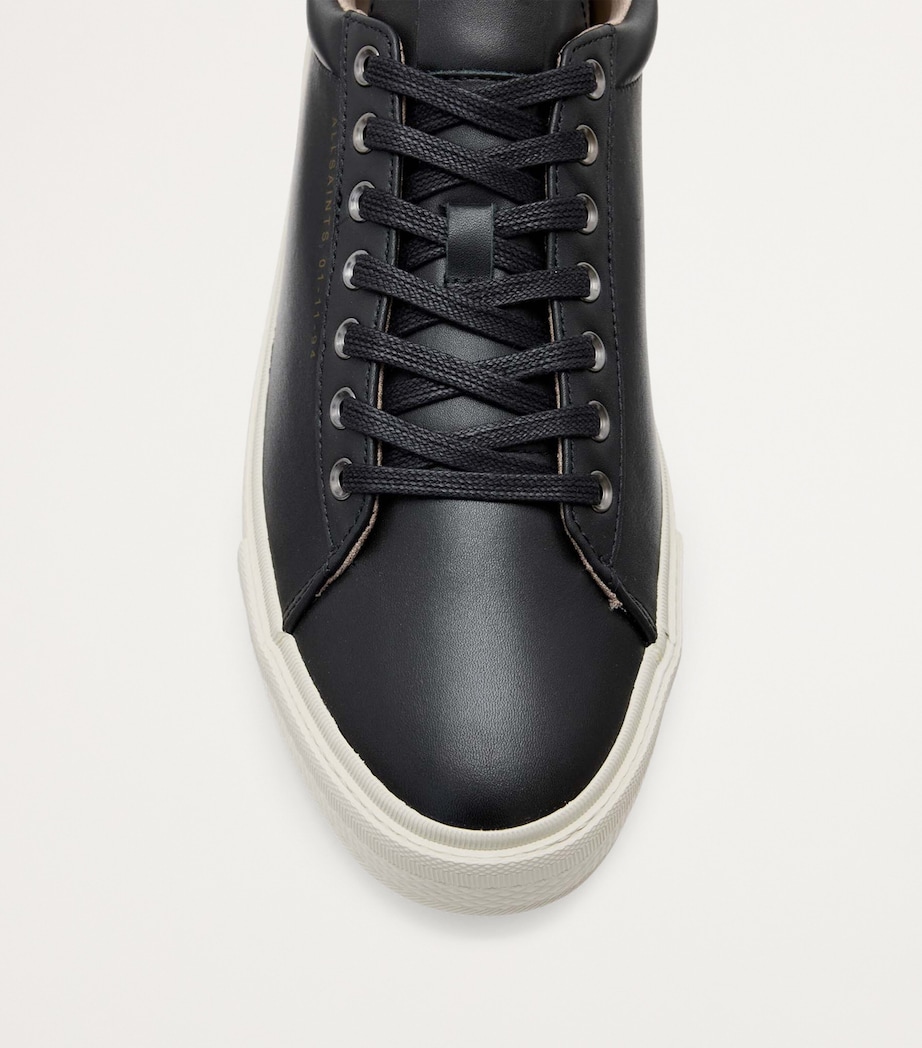 Leather Brody Sneakers BLACK Image 5