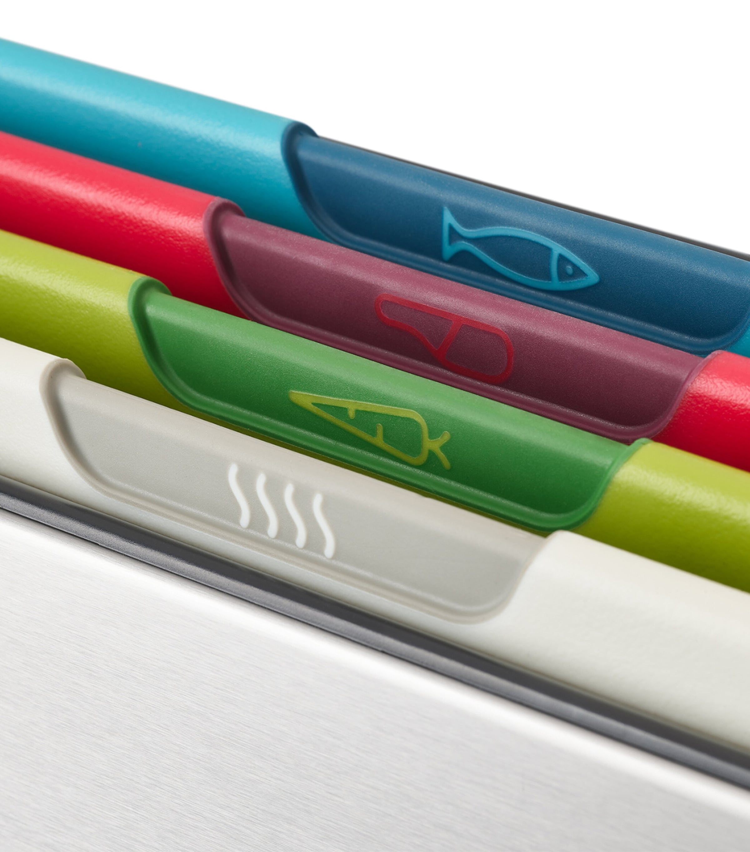 Set of 4 Folio Icon Chopping Boards MULTI Image 3