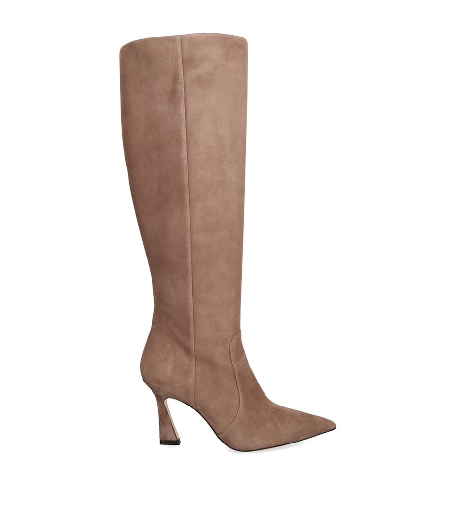Suede Vinnie Boots 85 TAUPE Image 1