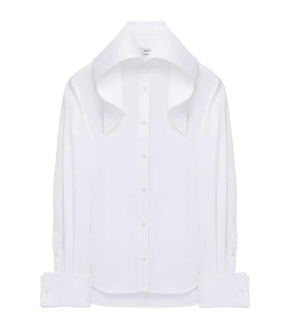 Draped Collar Shirt 9000 Image 1