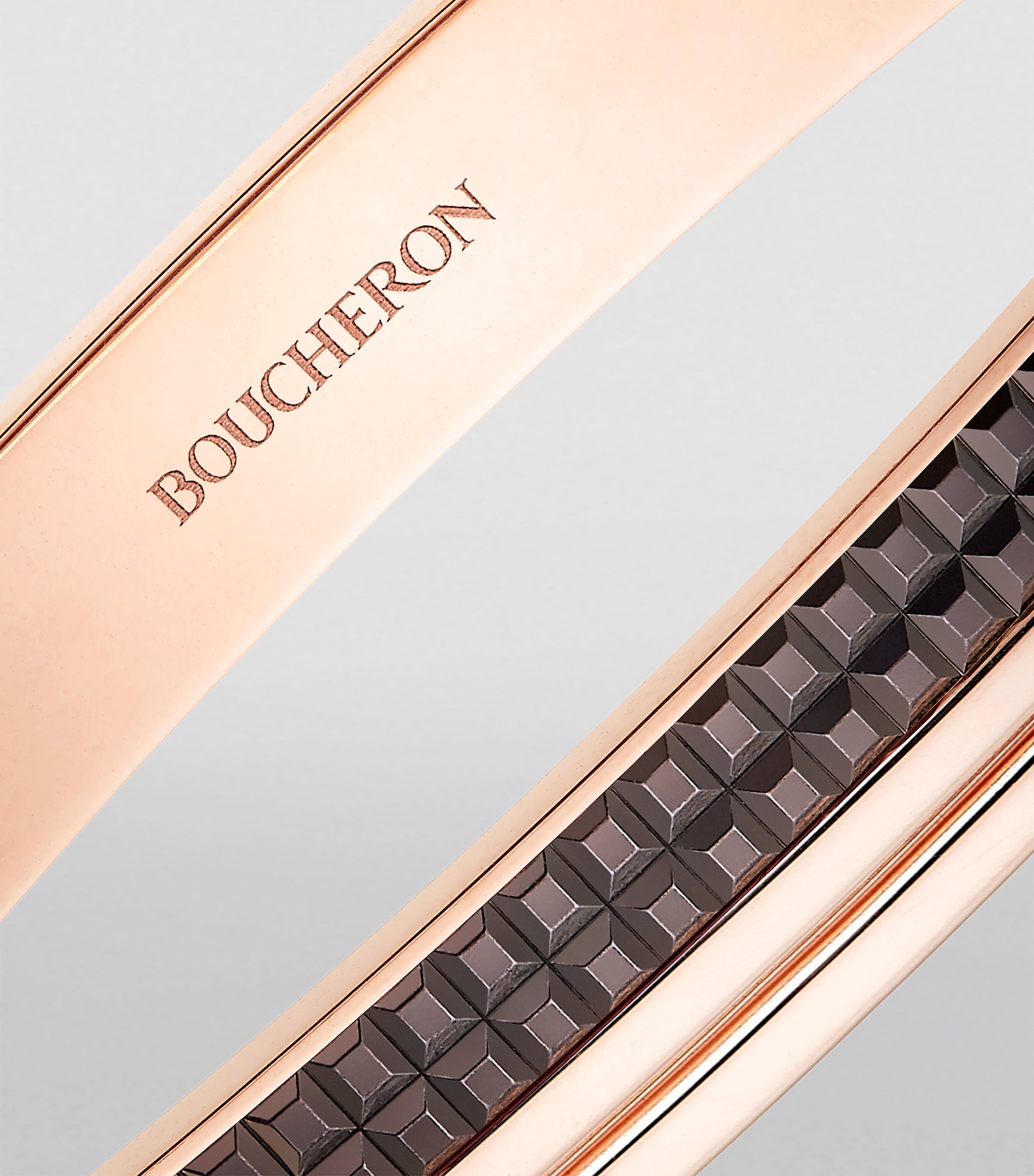 Yellow Gold and Rose Gold Quatre Classique Bangle YELLOW GOLD Image 4