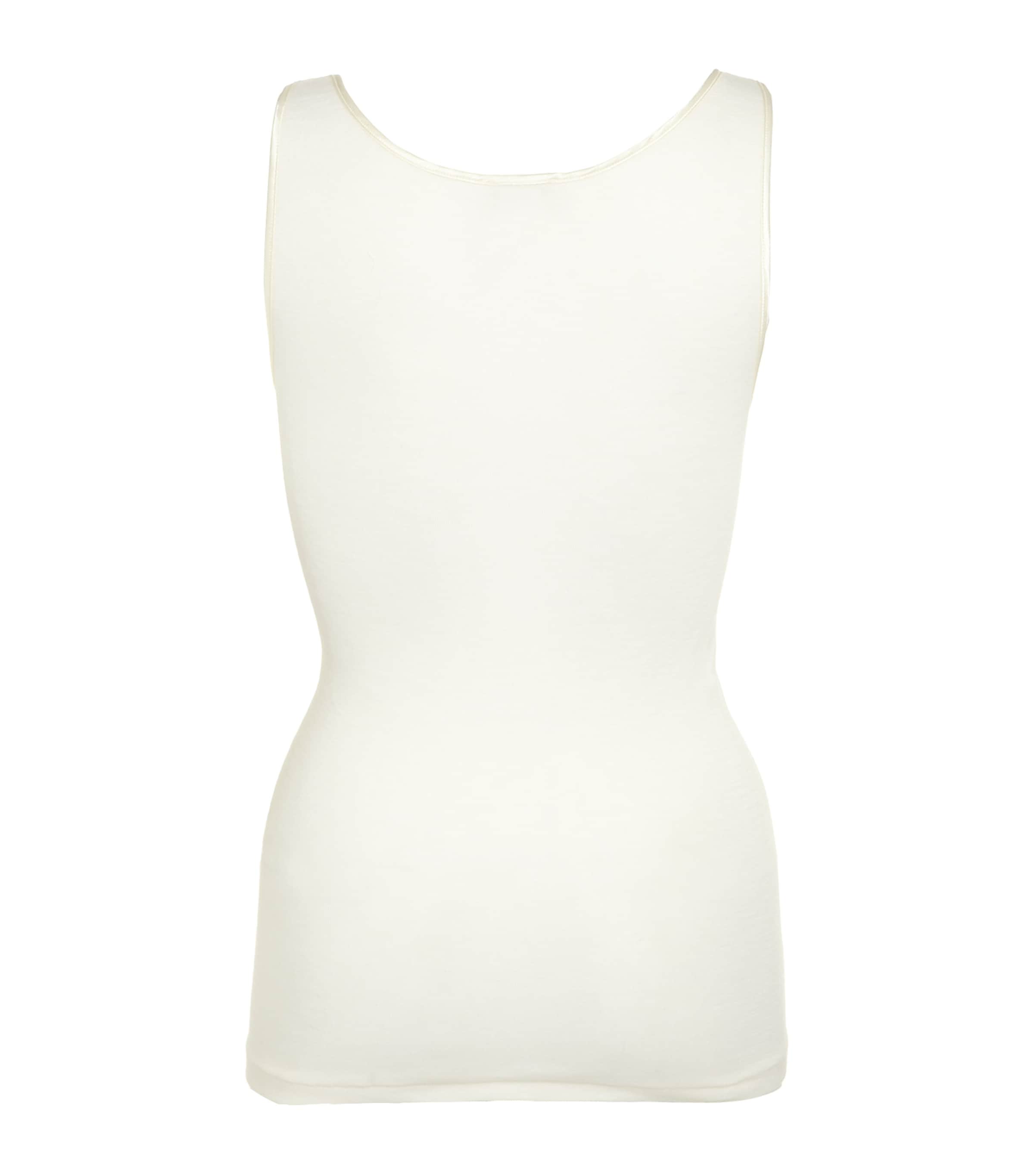 Wool and Silk Tank Top IVORY Image 3