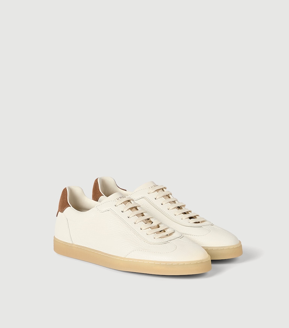 Brunello Cucinelli Leather Low-Top Sneakers Image 2