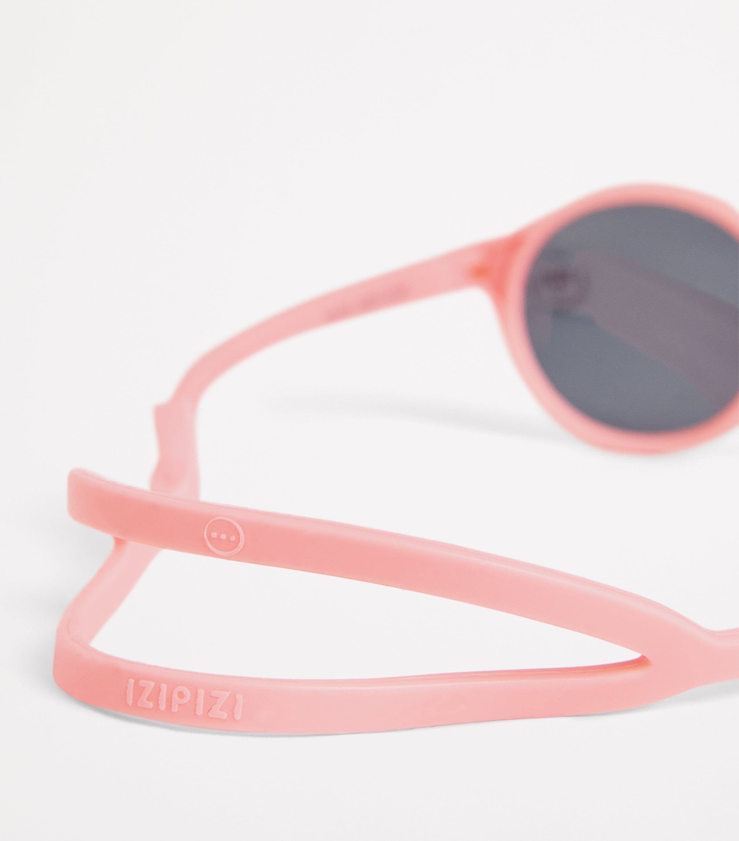 Round Sunglasses PASTEL PINK Image 4
