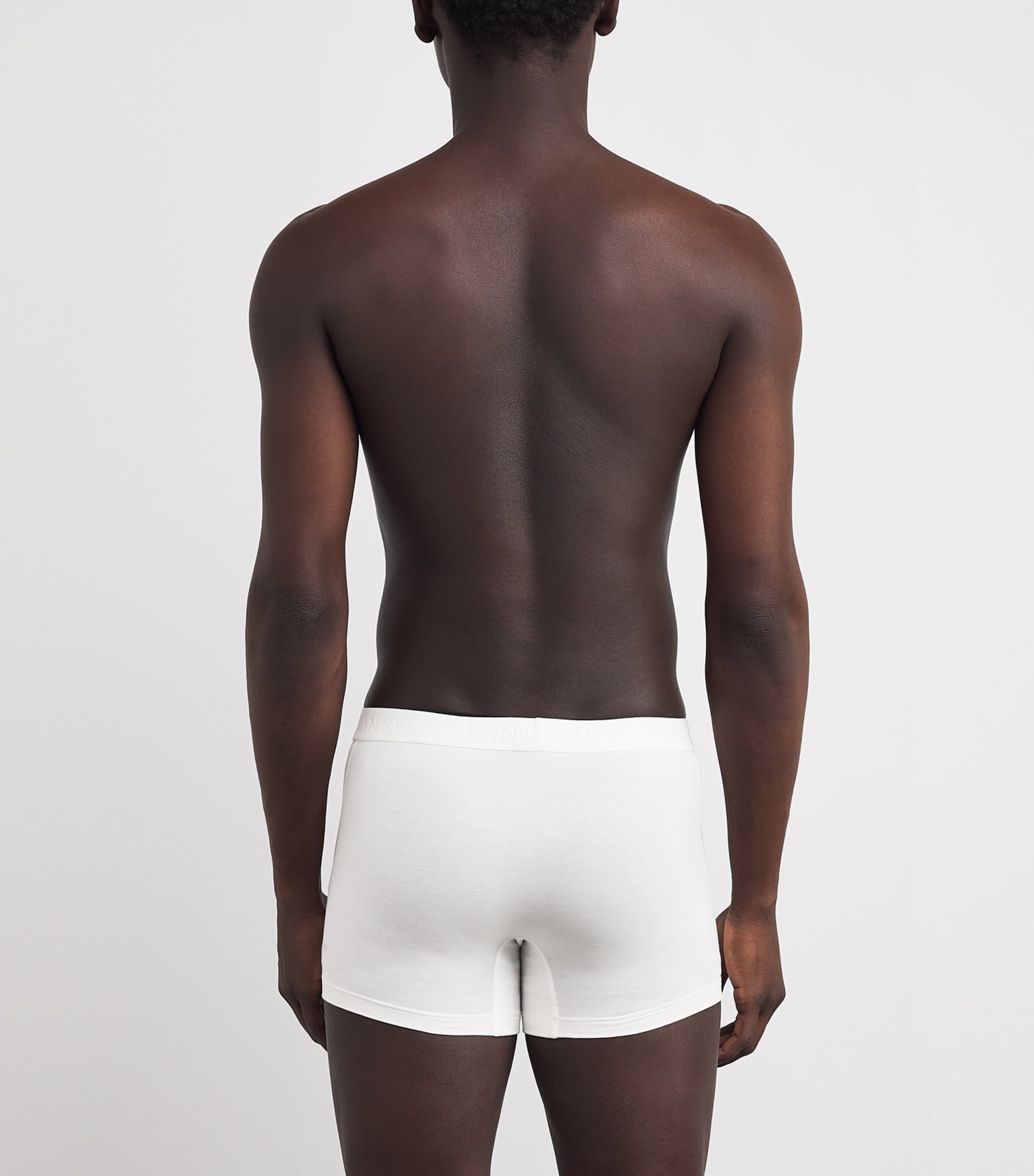 Cotton-Blend Essential Trunk 070100 ALL WHITE Image 3