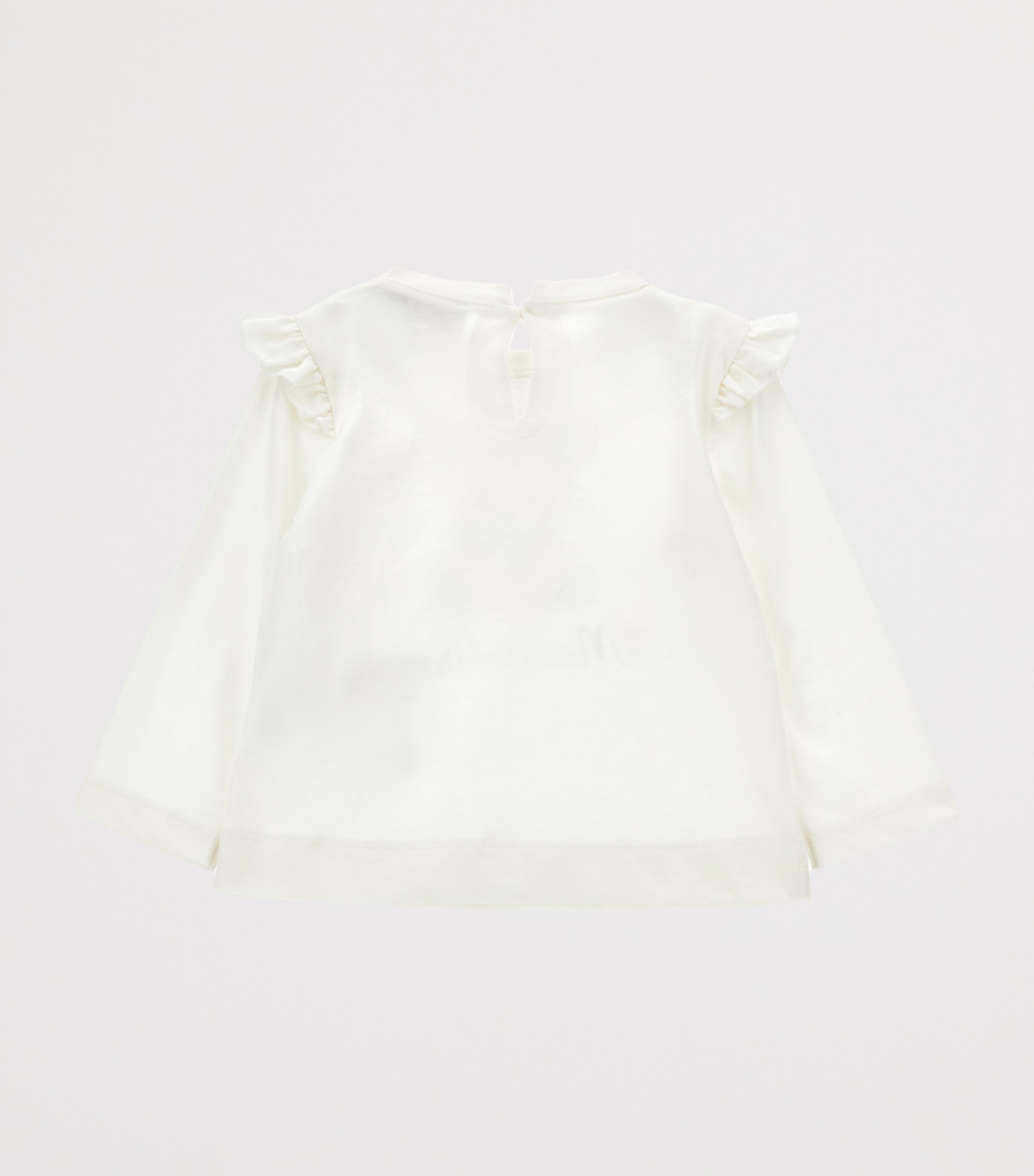 Cotton Teddy Bear Top (6-36 Months) PANNA+CELESTE Image 2