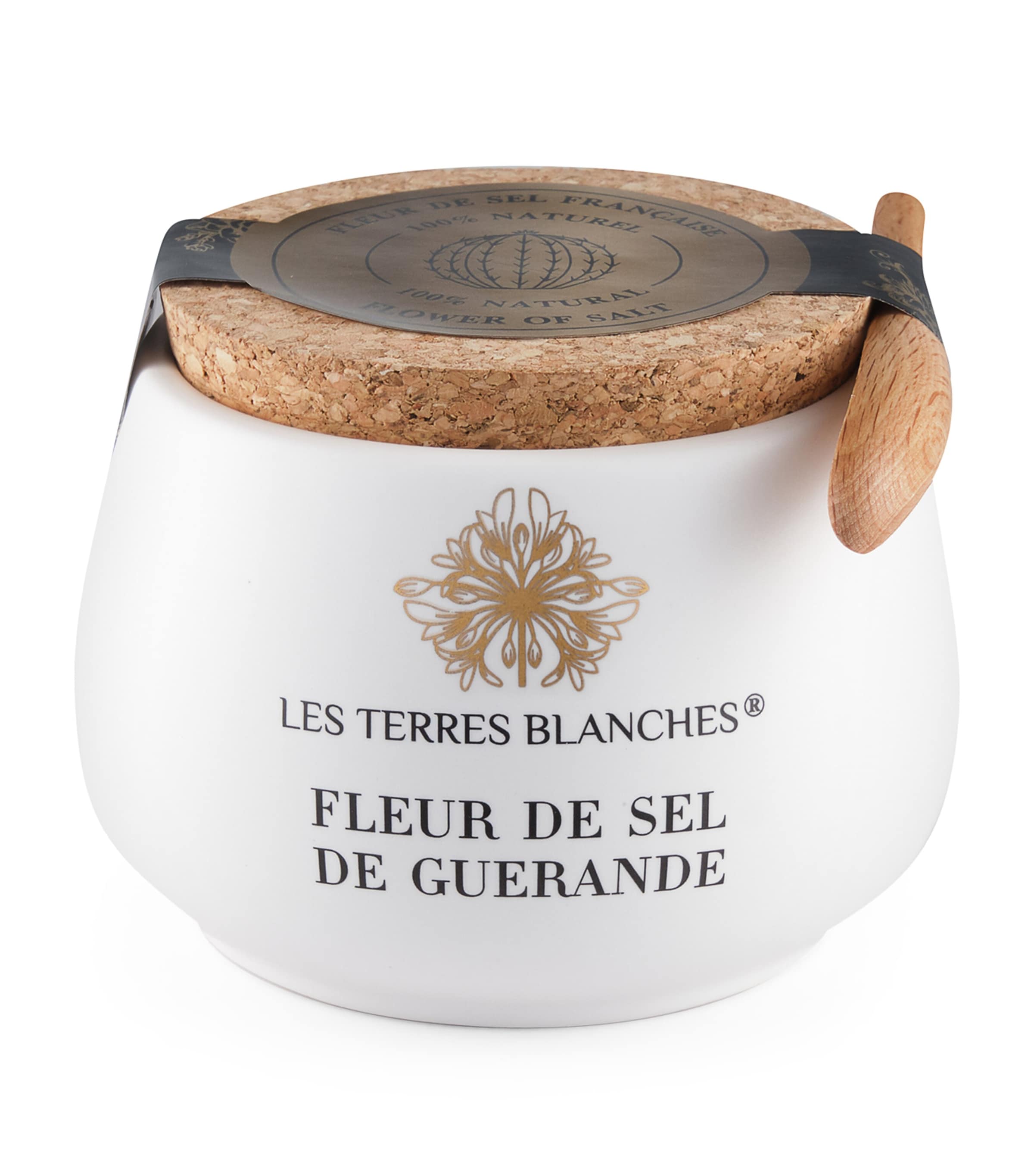 Les Terres Blanches Fleur de Sel Guérande Salt (100g) Image 1