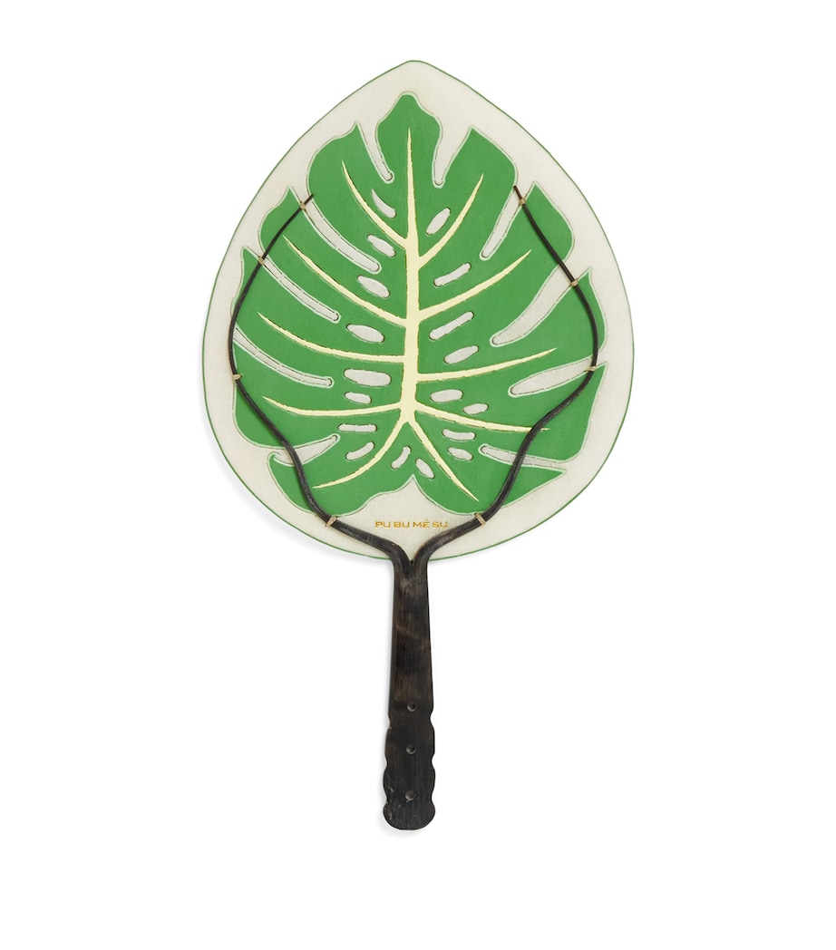 Small Monstera Fan GREEN Image 1