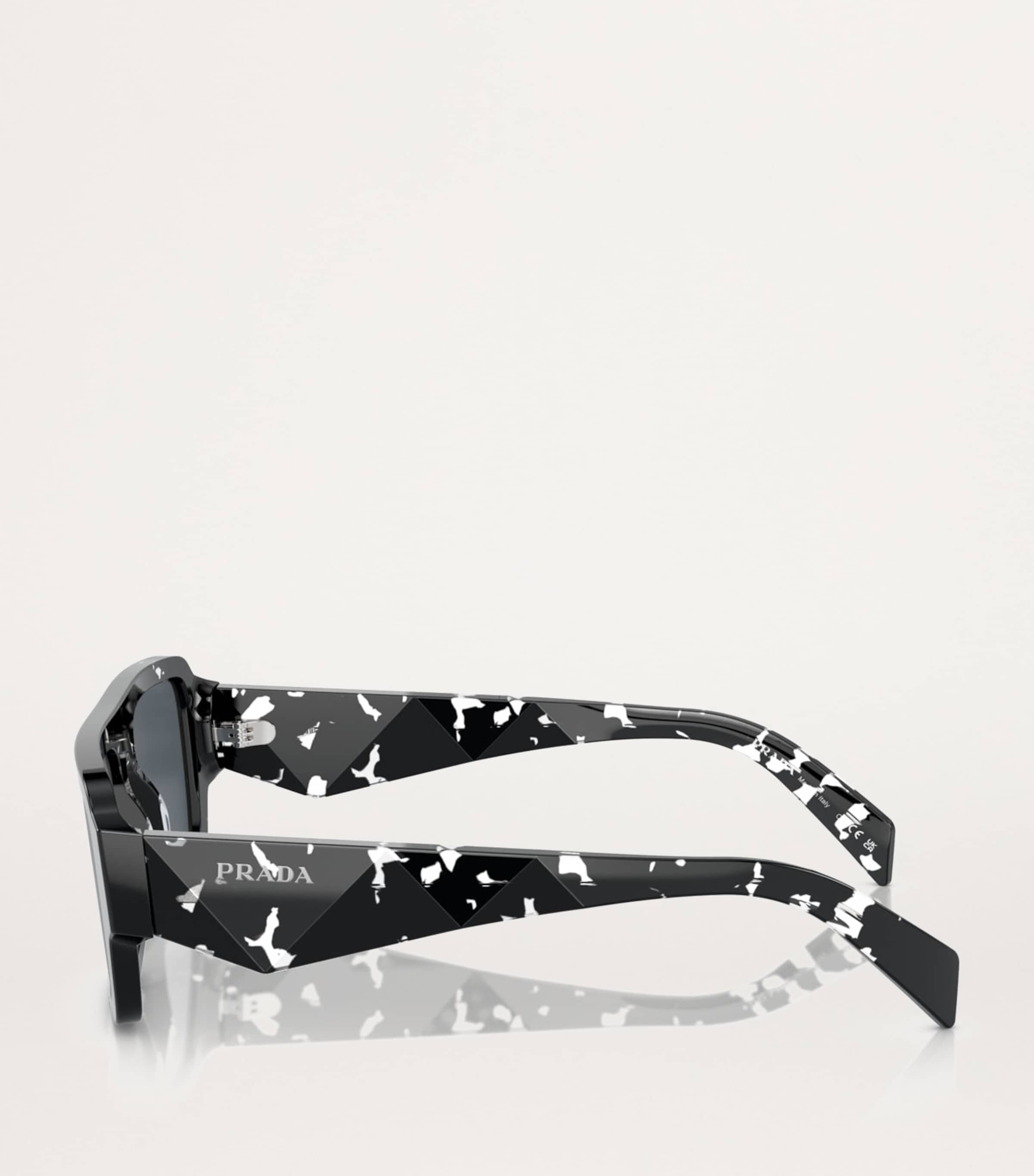 Prada Tortoiseshell Acetate Symbole Sunglasses Image 3