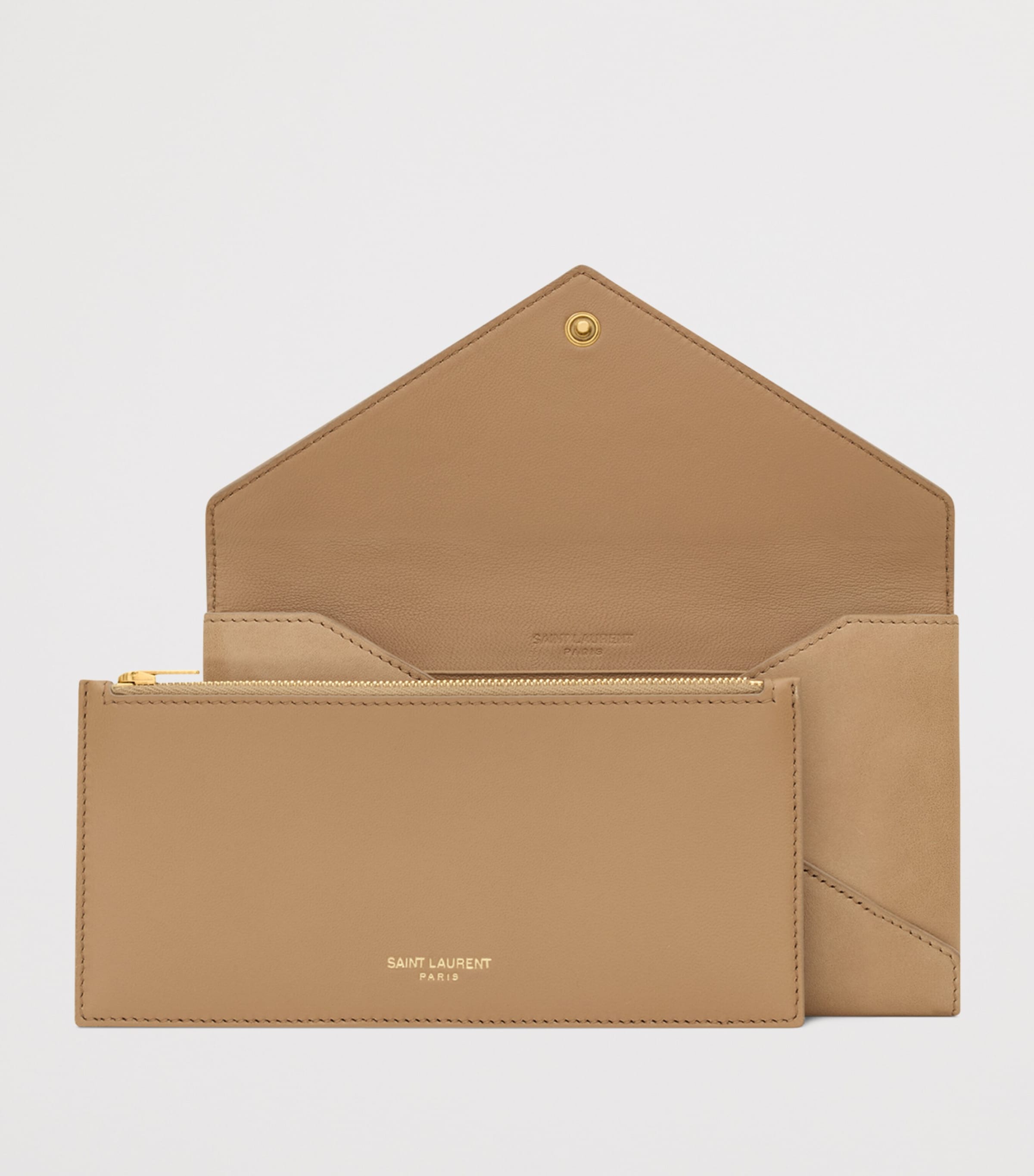 Large Leather Letter Flap Wallet 2357 Image 5