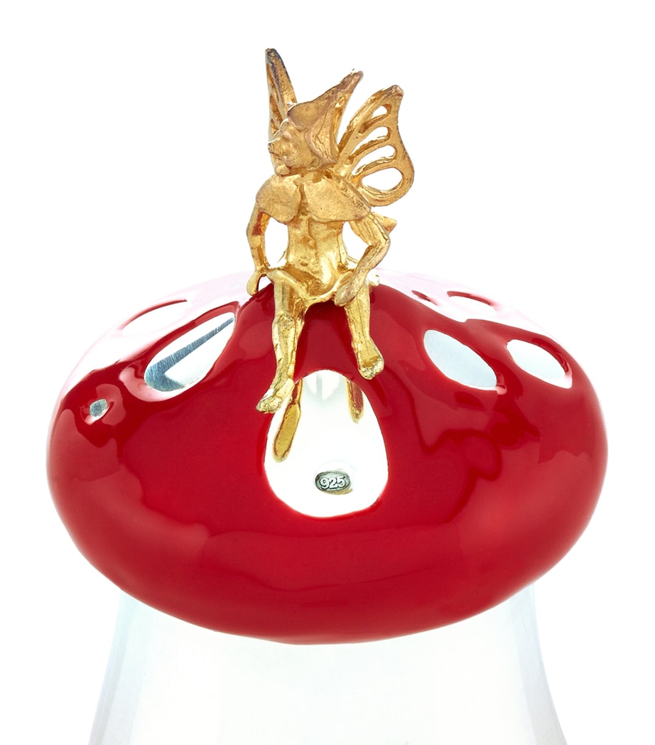 Sterling Silver Toadstool Keepsake Box SILVER Image 3