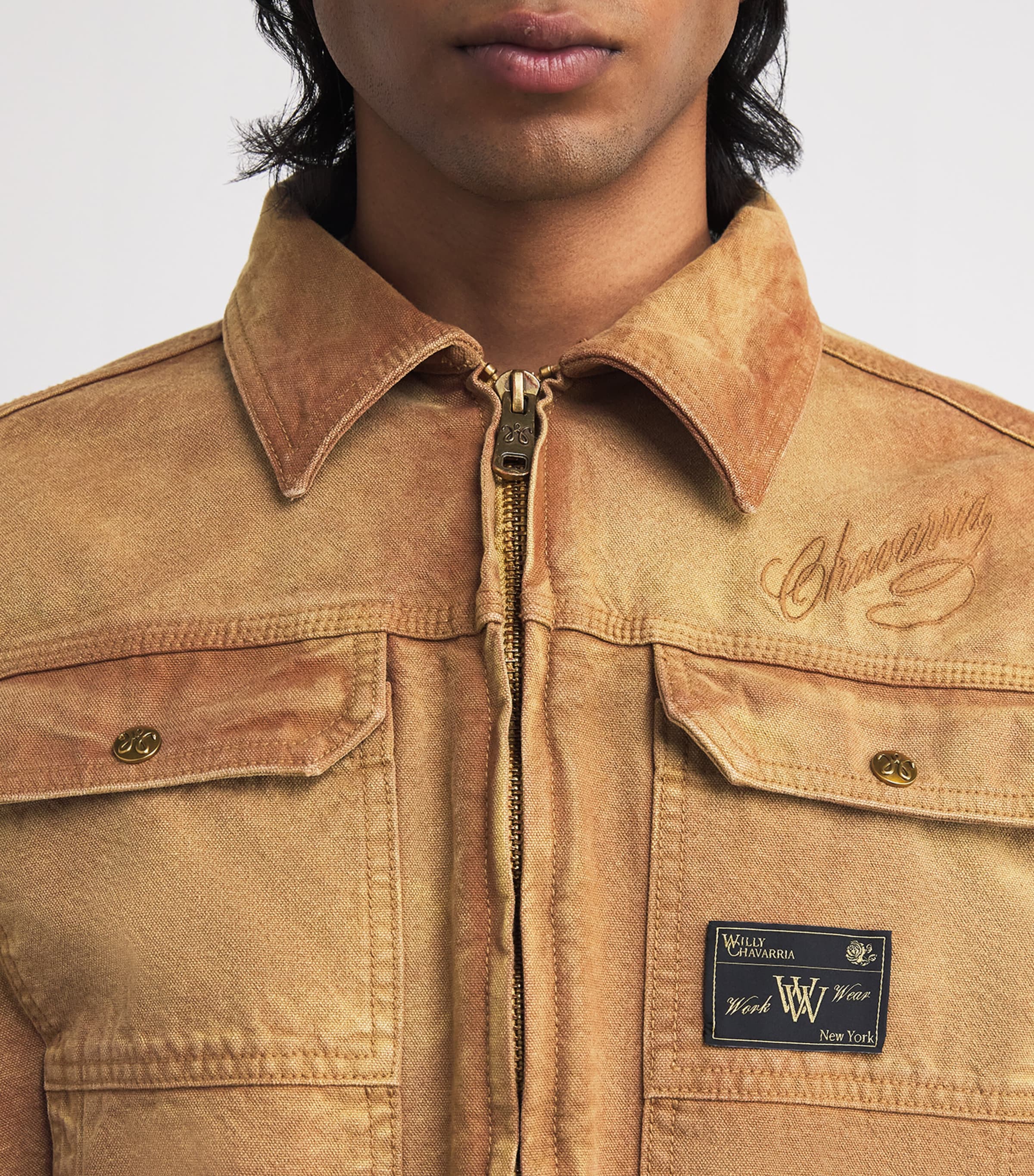 Willy Chavarria Cotton Canvas Stockton Jacket | Harrods US