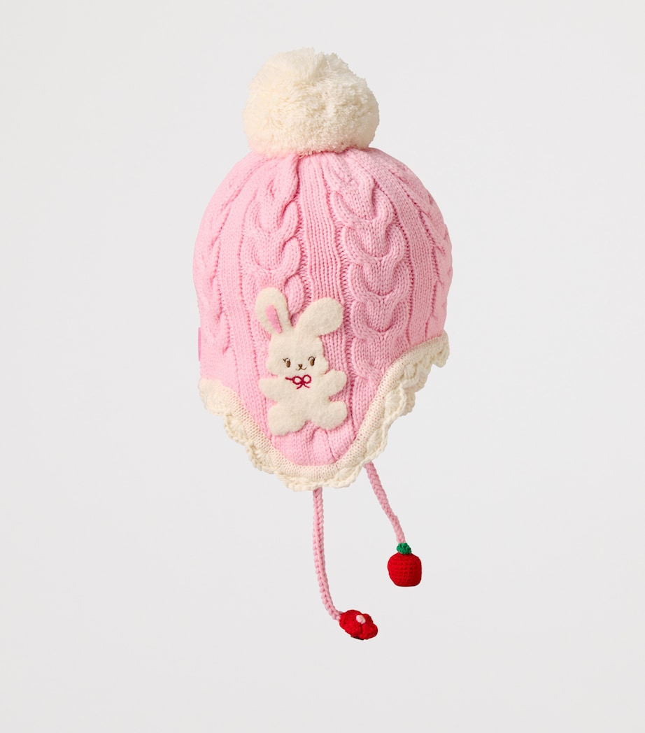 Miki House Wool-Blend Bunny Hat Image 2