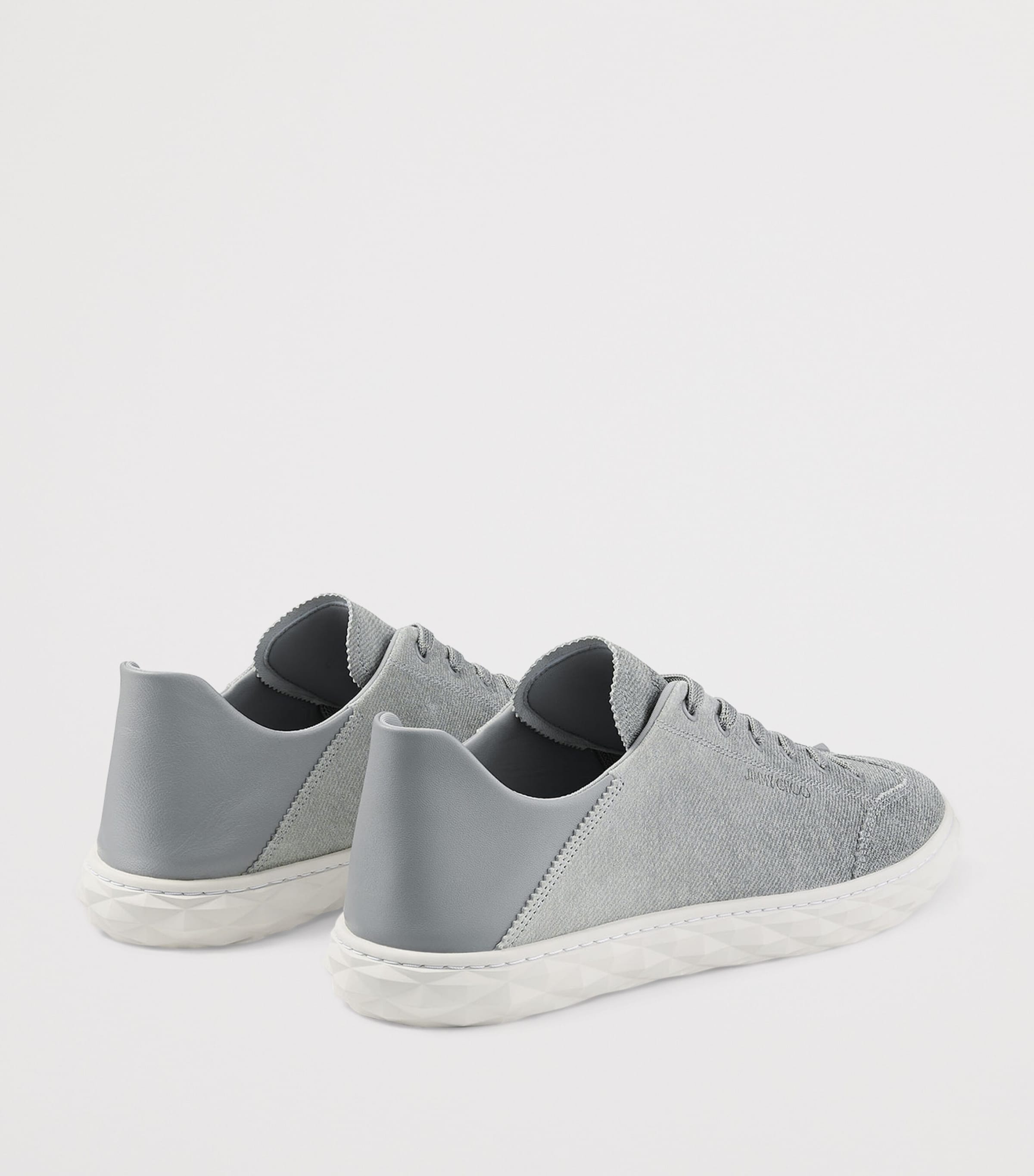 Suede-Leather Diamond Light Flex F Sneakers V DOVE MIX Image 4