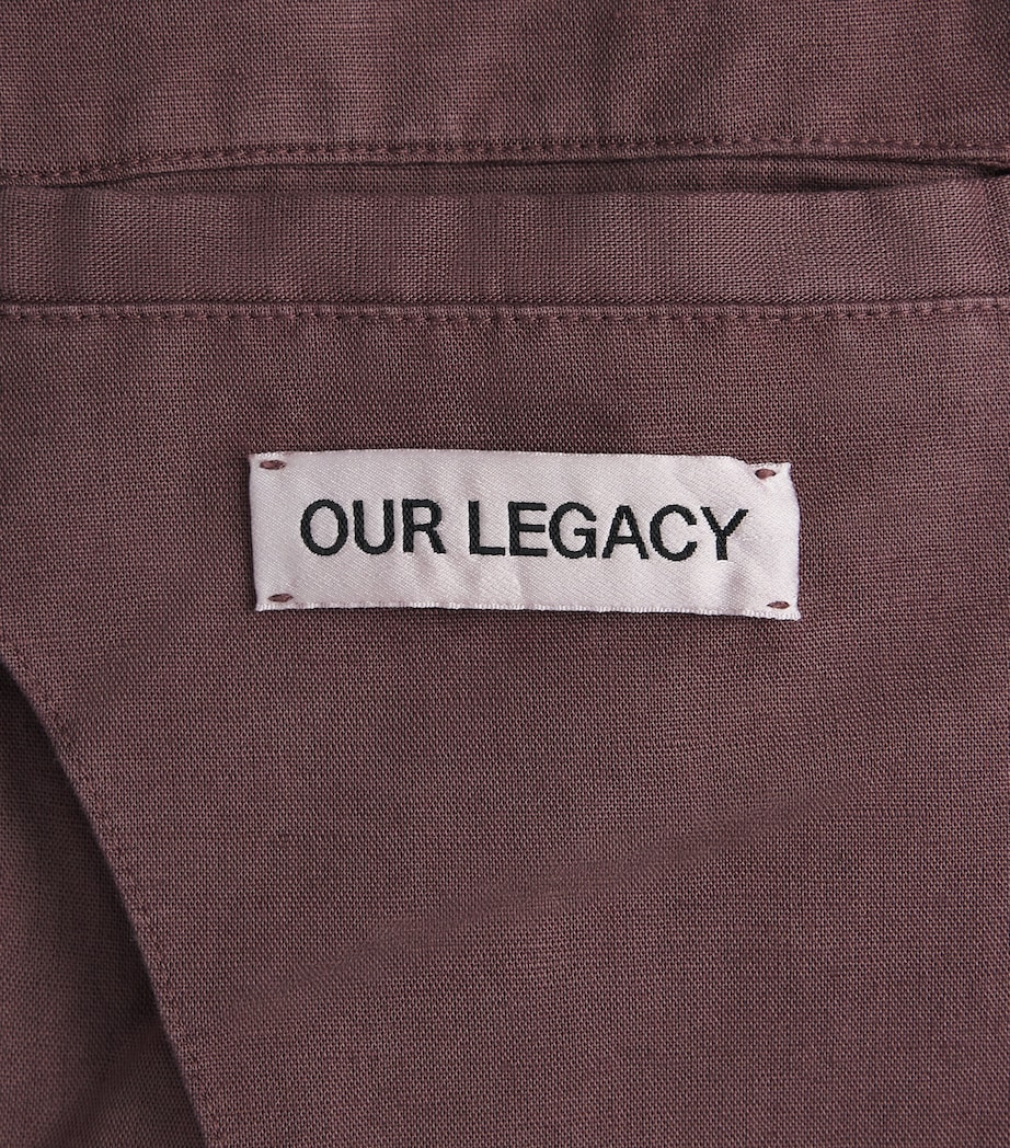 Cotton-Linen Command Jacket PORT Image 6