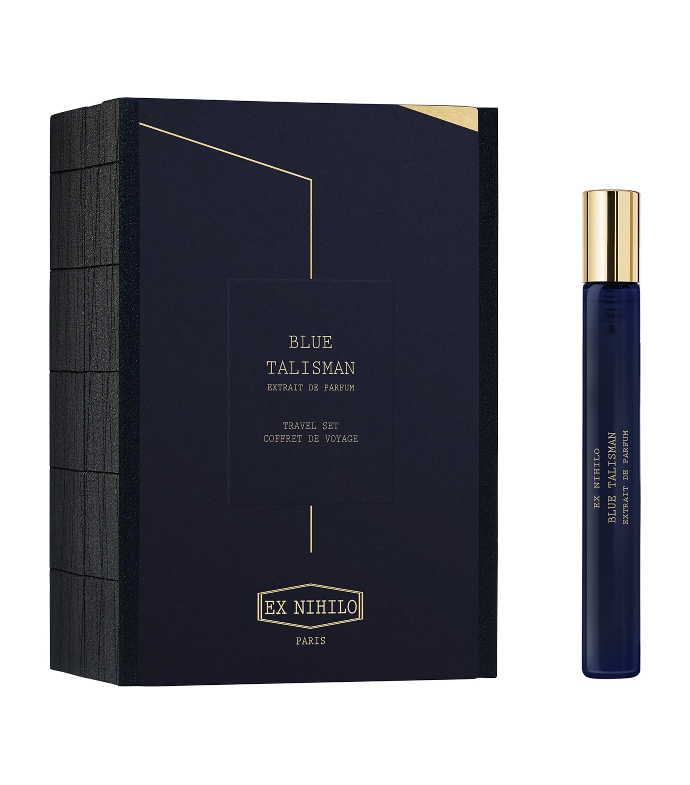 Ex Nihilo Blue Talisman Extrait de Parfum Travel Set (5 x 7.5m) Blue Gold Image 2