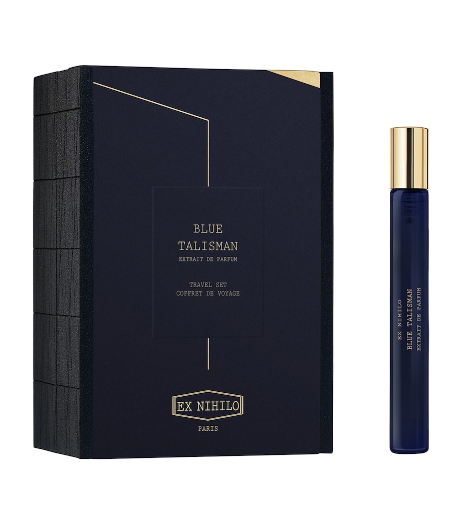 Ex Nihilo Blue Talisman Extrait de Parfum Travel Set (5 x 7.5m) Blue Gold Image 2