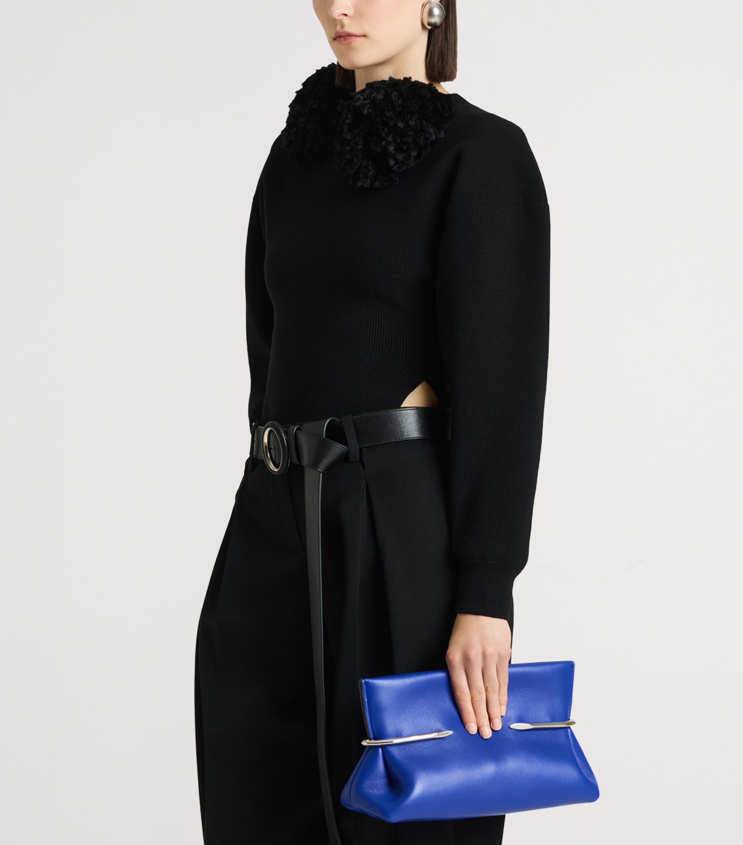 Givenchy Leather Sculpted Gem Belt Image 2