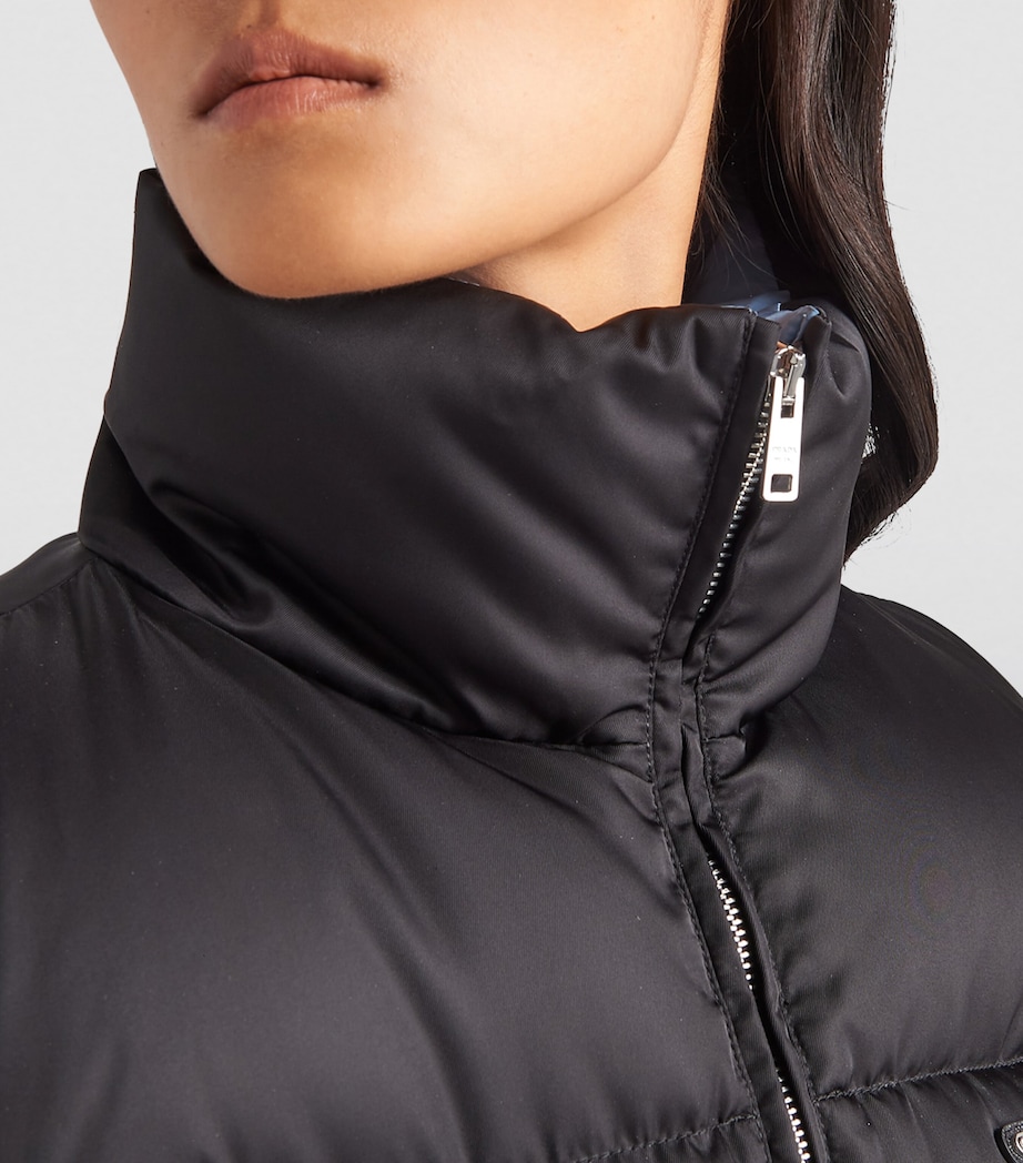 Crop Re-Nylon Puffer Jacket F0002 Image 3