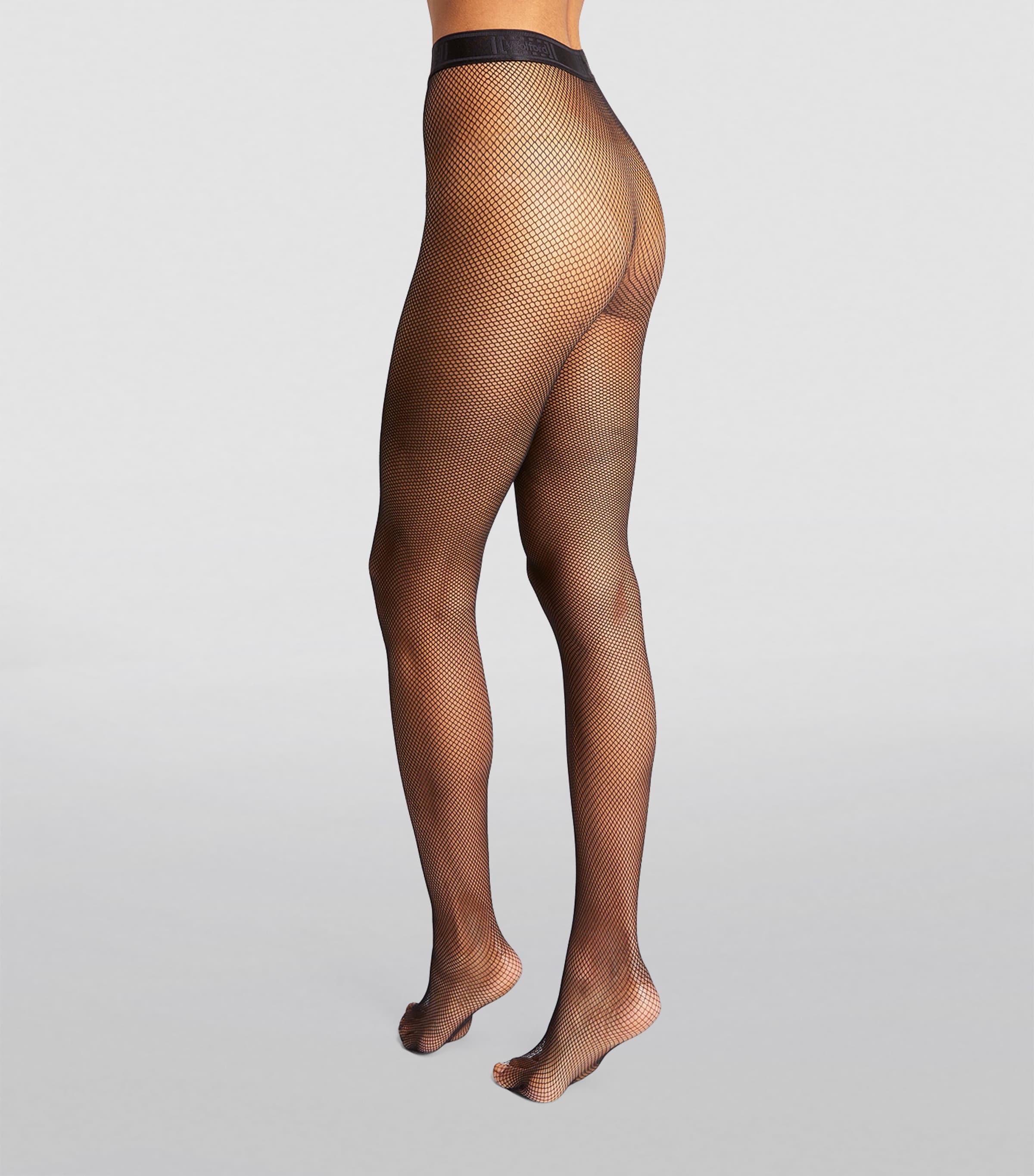 Twenties Econyl Fishnet Tights 7005 BLACK Image 3