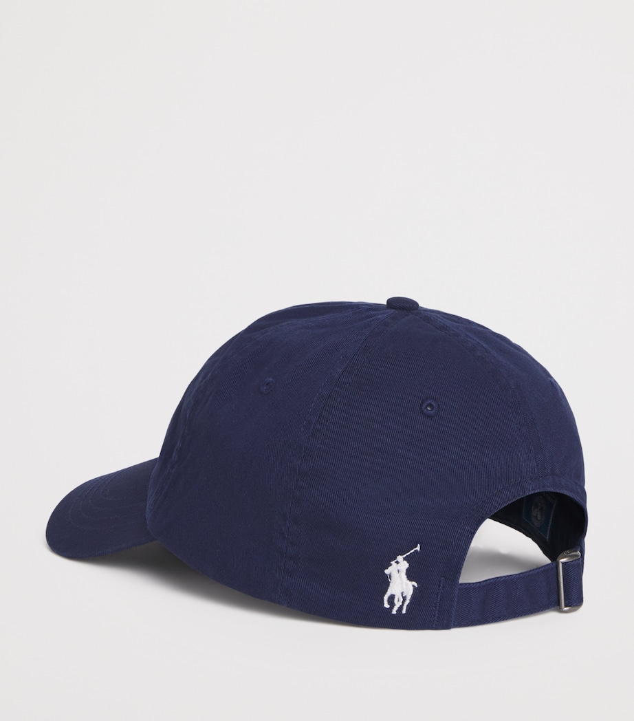 Polo Ralph Lauren x Wimbledon Cotton Logo Cap Navy Image 3