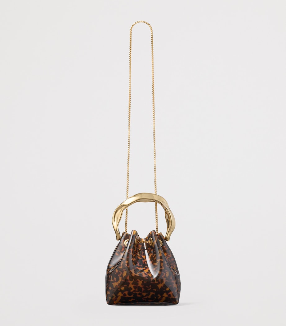 Jimmy Choo Bon Bon Tortoiseshell Top-Handle Bag Tortoiseshell/gold Image 4
