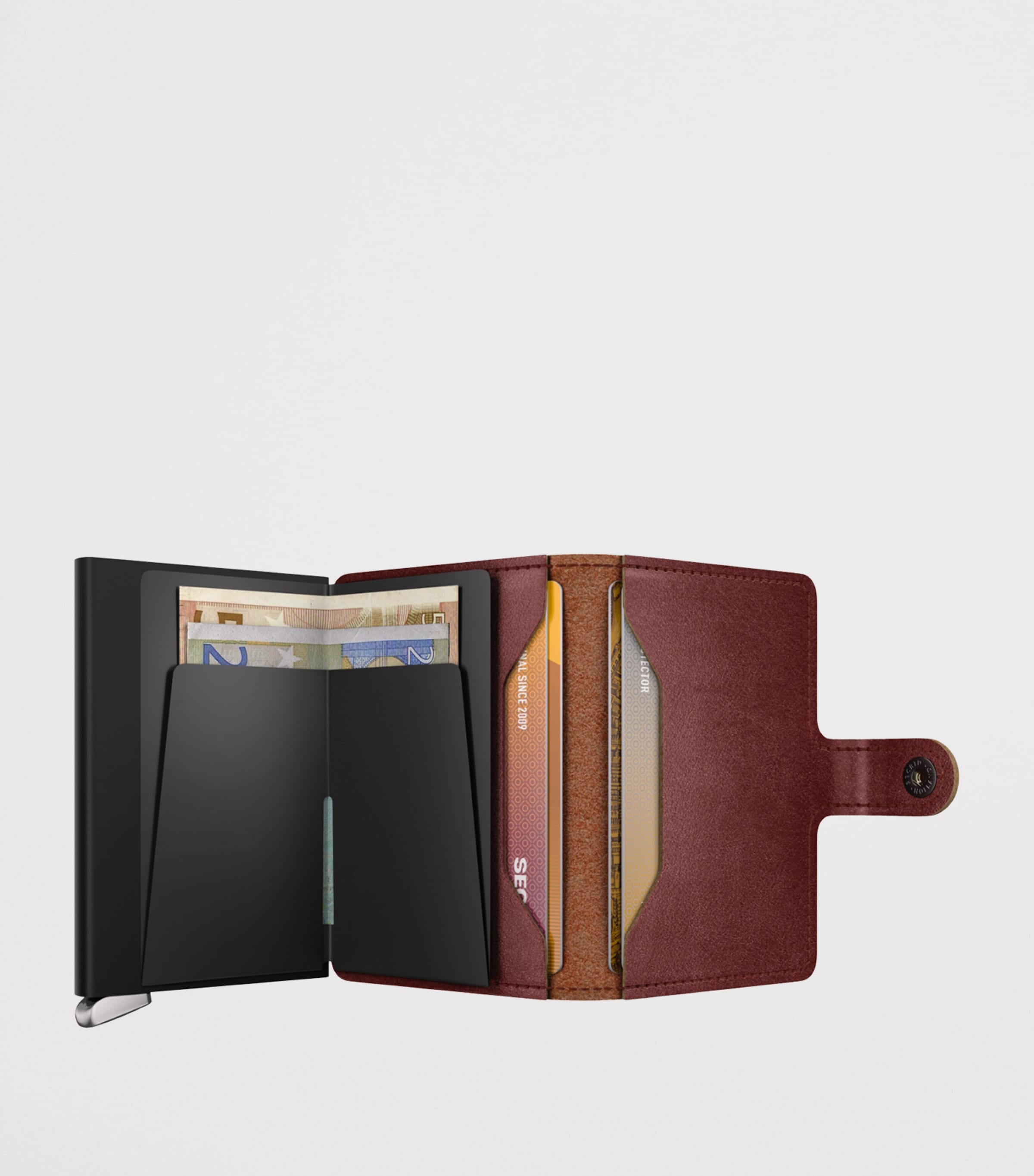 Basco Leather Miniwallet BROWN Image 4