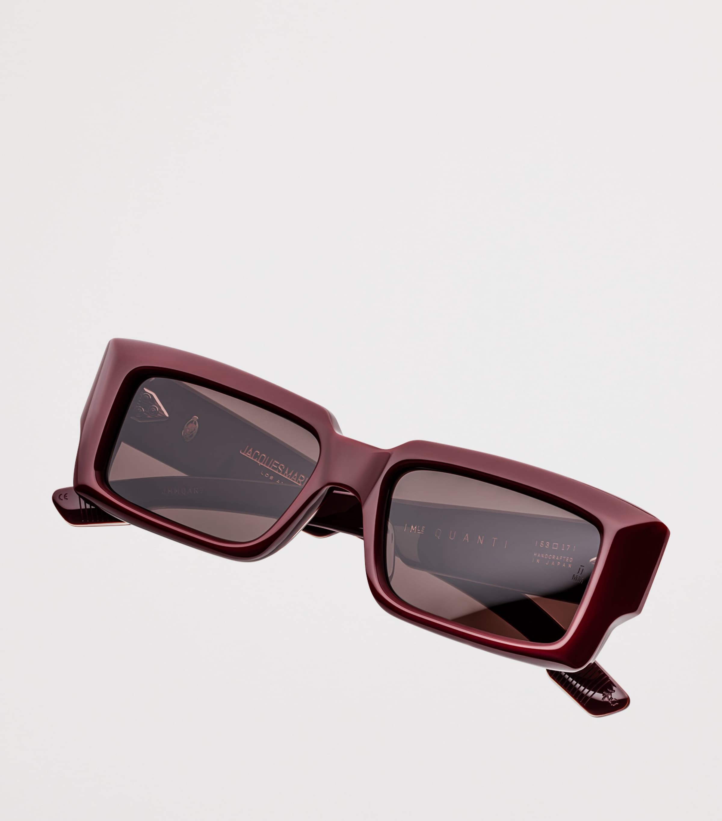 Jacques Marie Mage Acetate Quant Sunglasses Bordeaux Empire Image 3