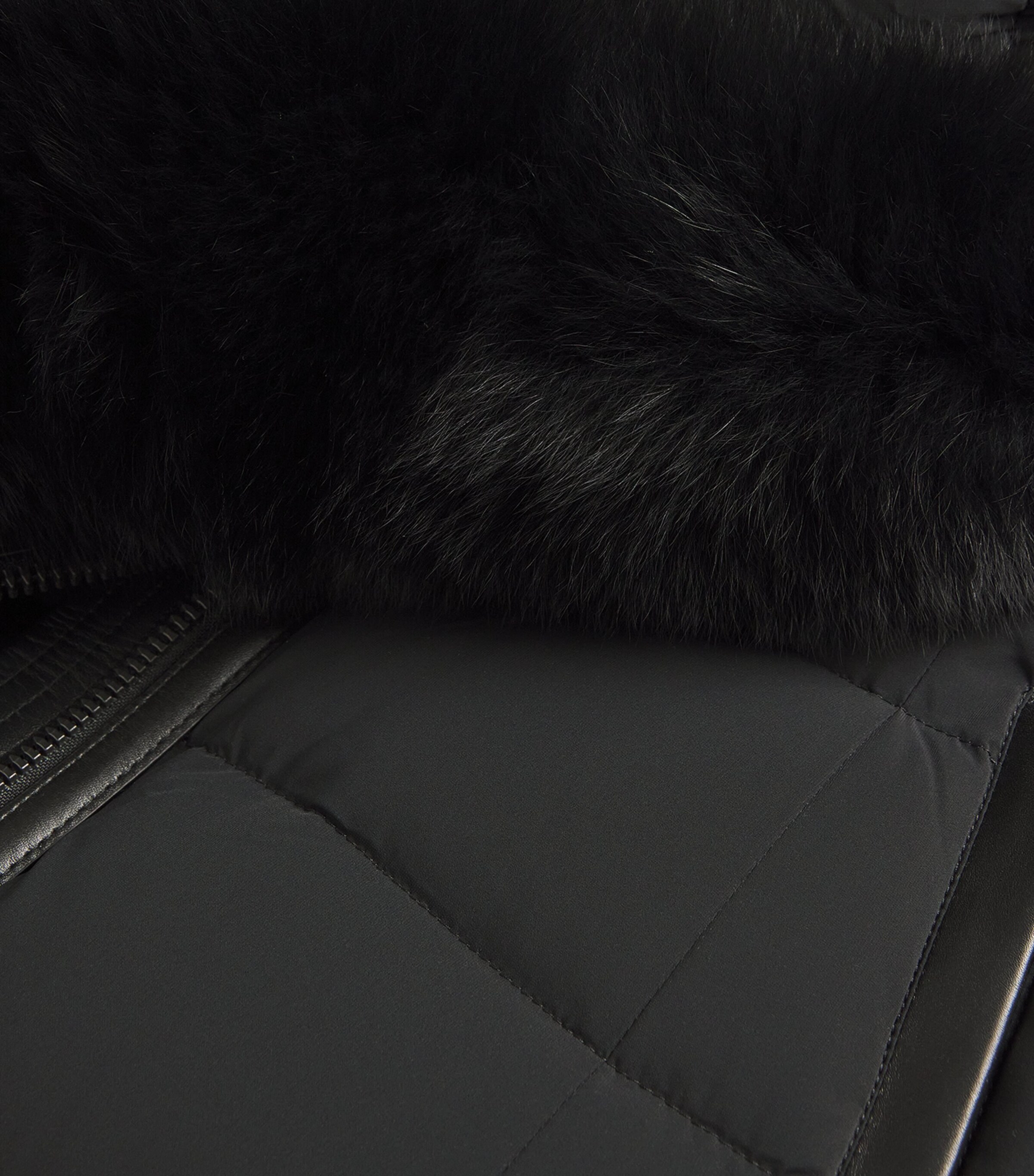 Down-Filled Calla Coat BLACK C0001 Image 5